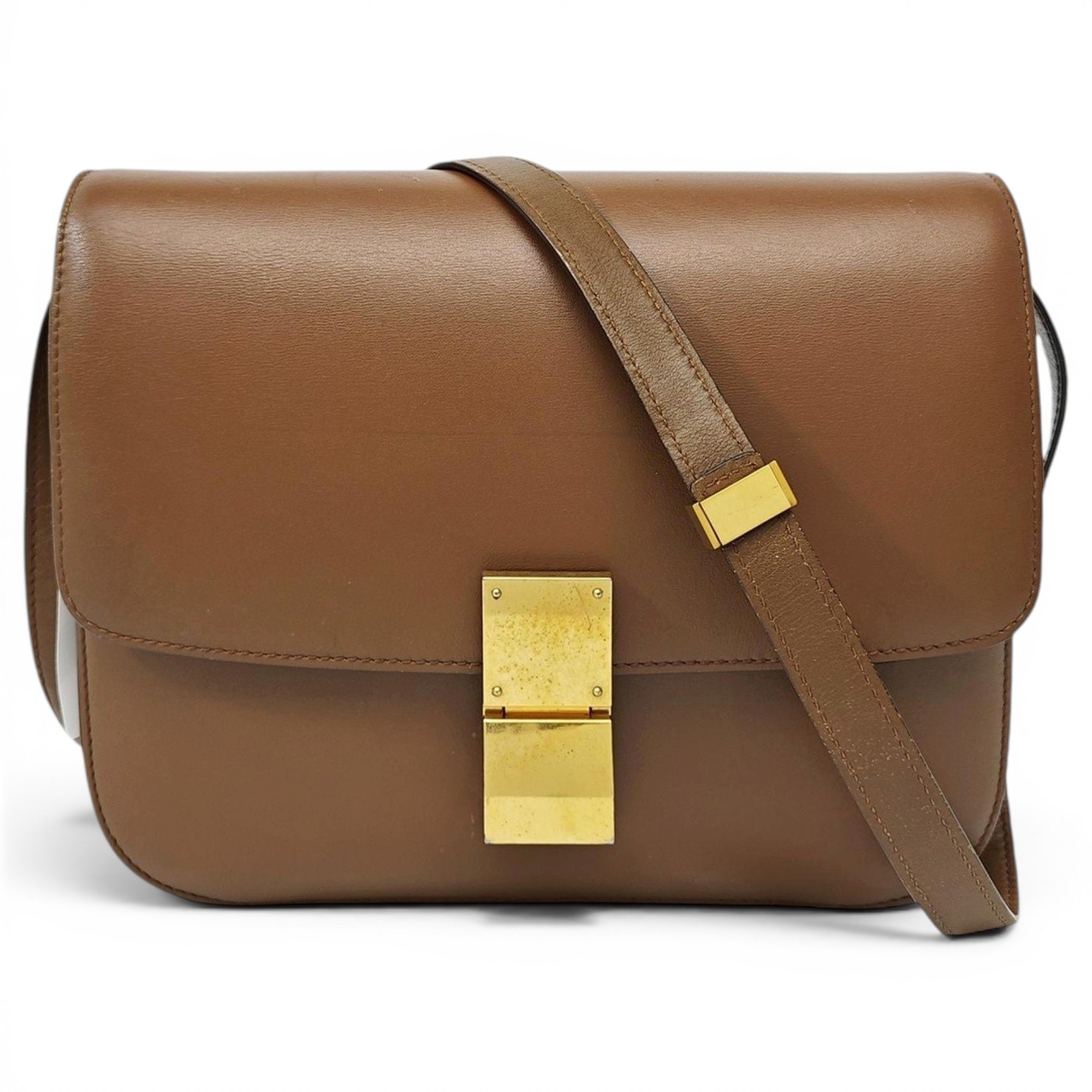 Leather handbag