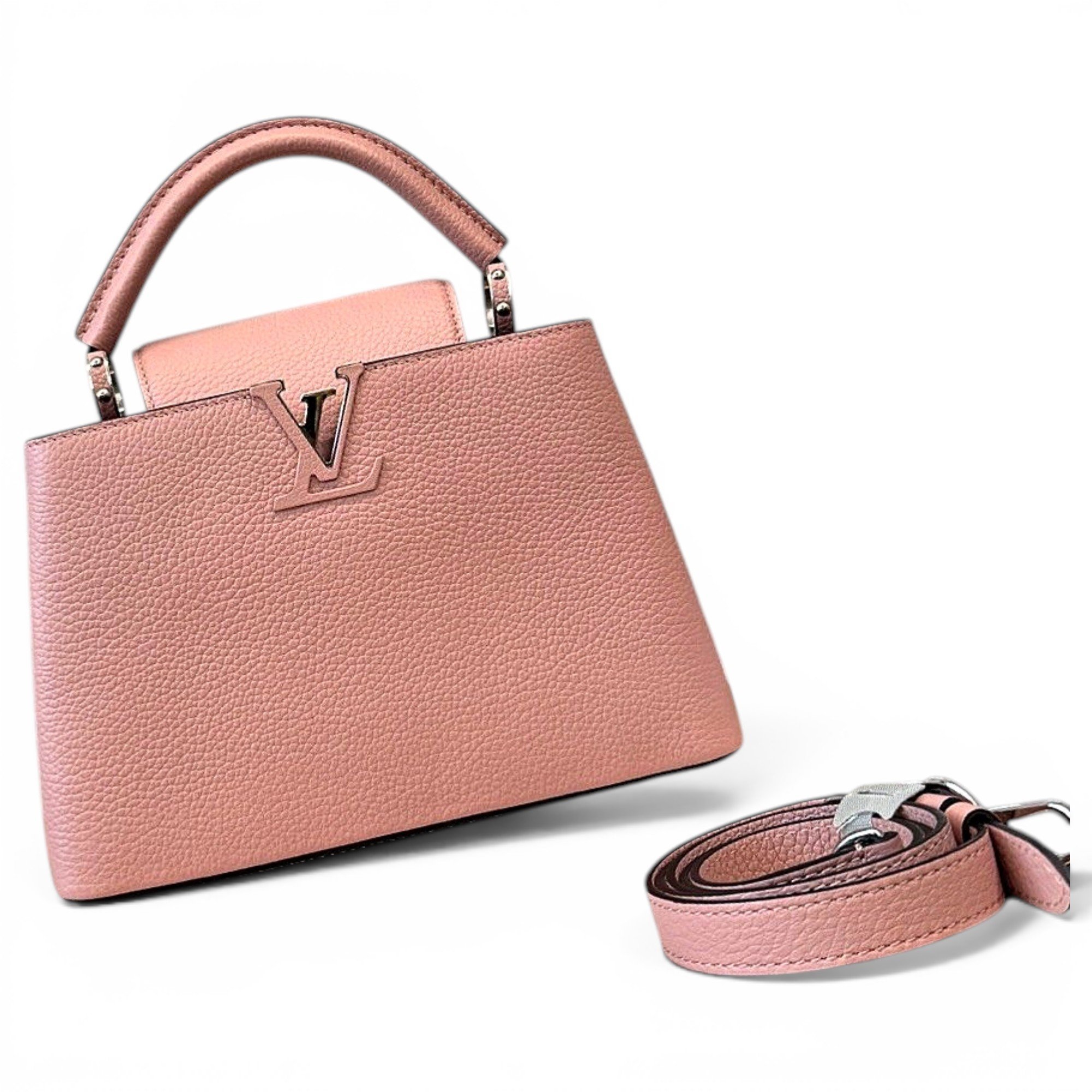 Capucines leather handbag