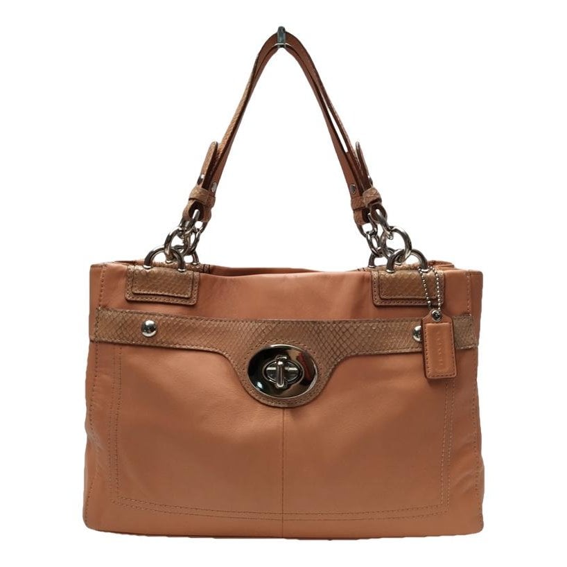 Leather satchel
