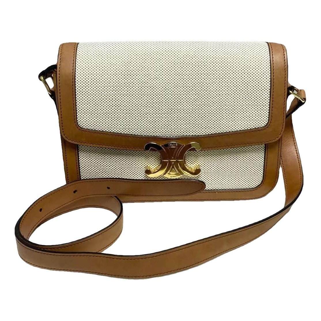 Triomphe cloth handbag