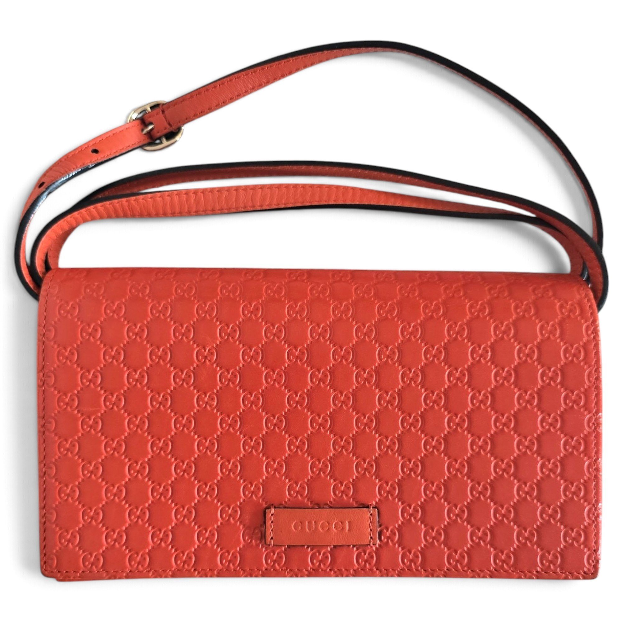 Dôme leather crossbody bag