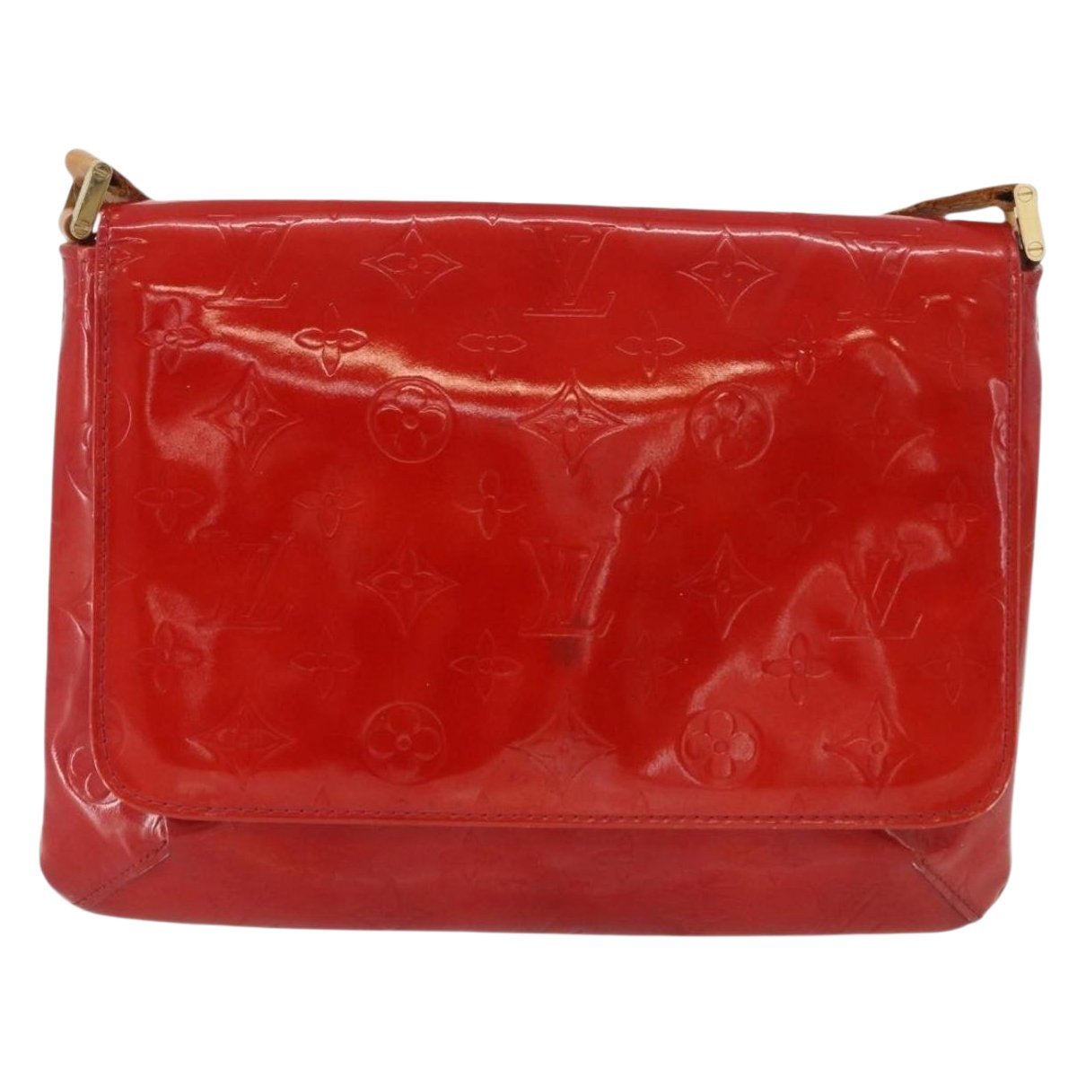 Thompson patent leather handbag