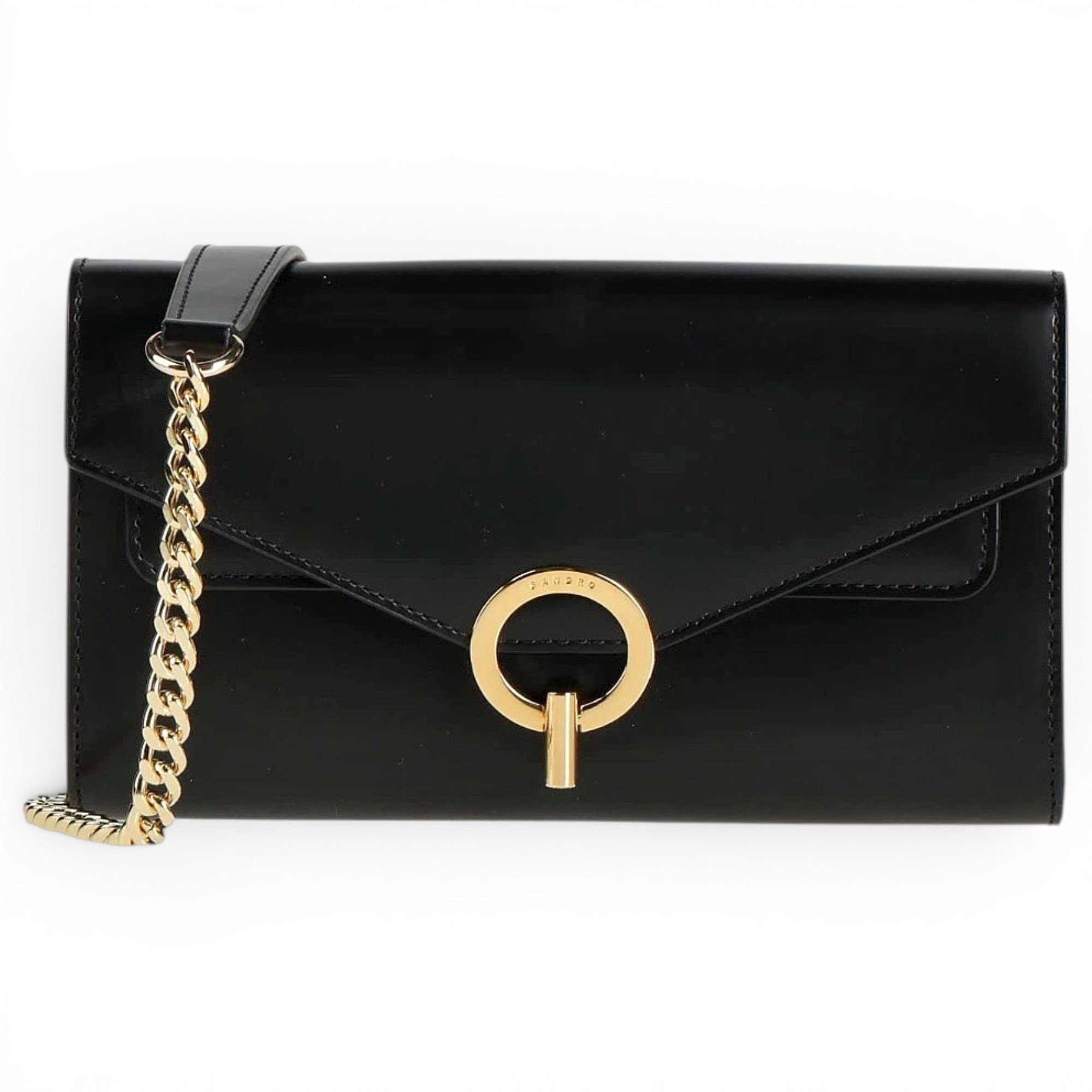 Sandro Yza leather handbag