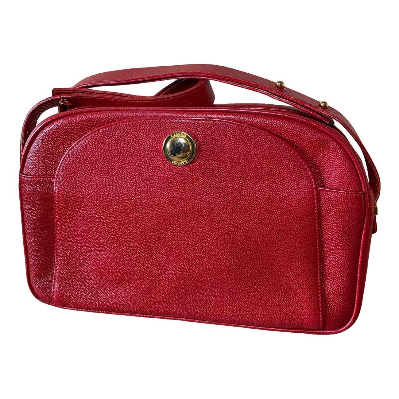 Leather crossbody bag