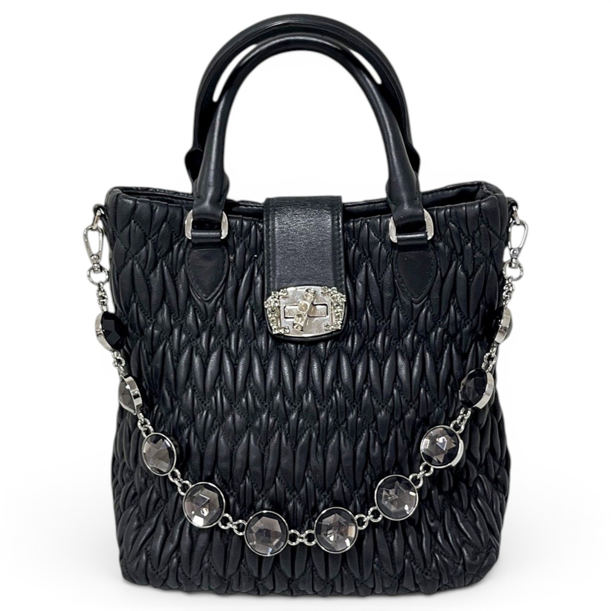 Leather handbag