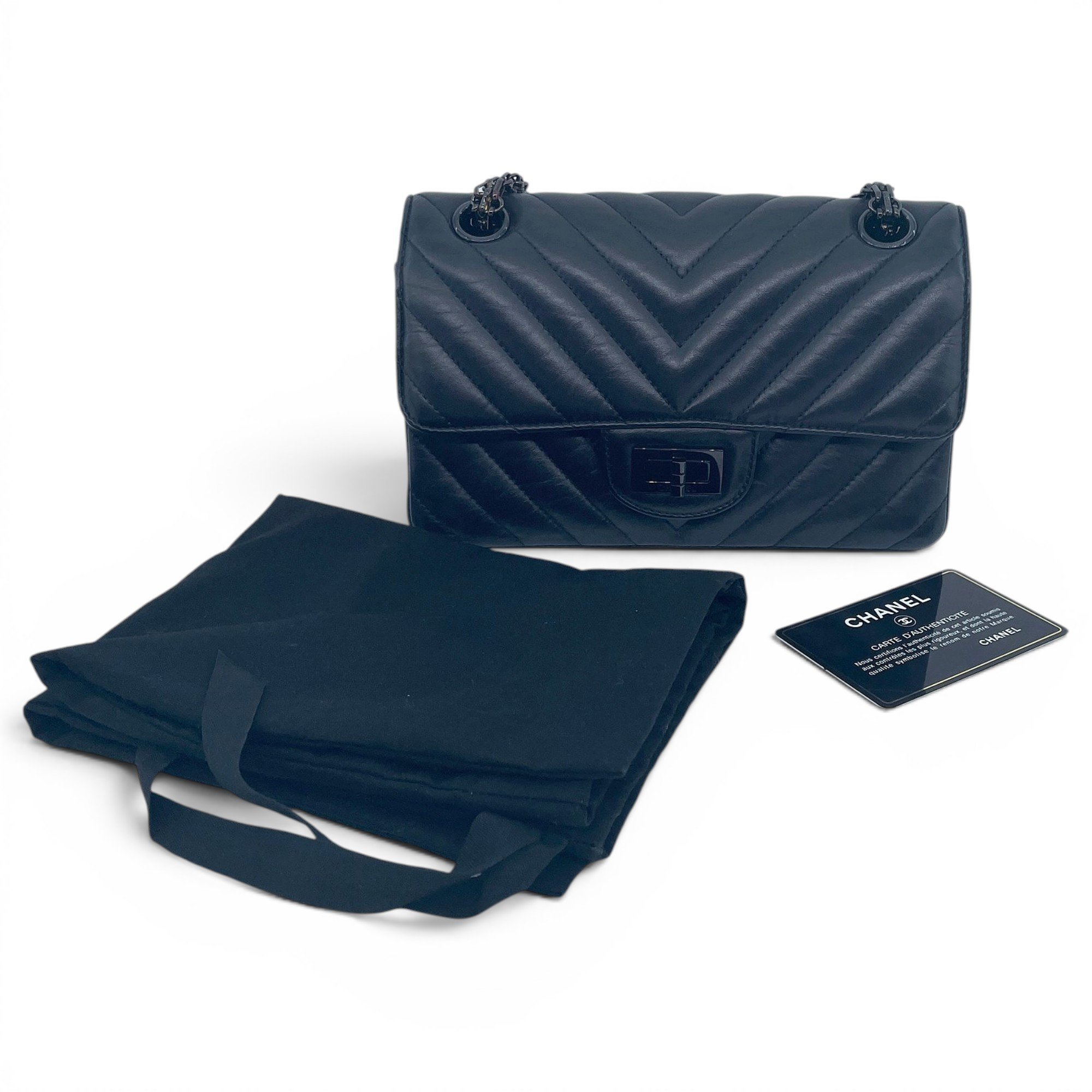 Chanel 2.55 leather crossbody bag