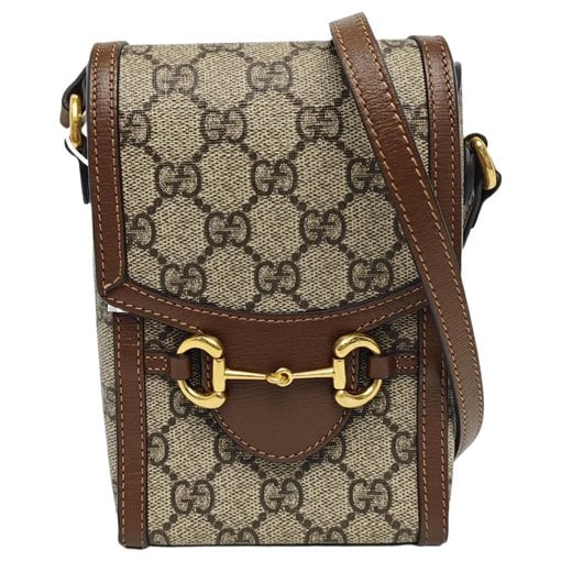 Handle Horsebit 1955 leather mini bag