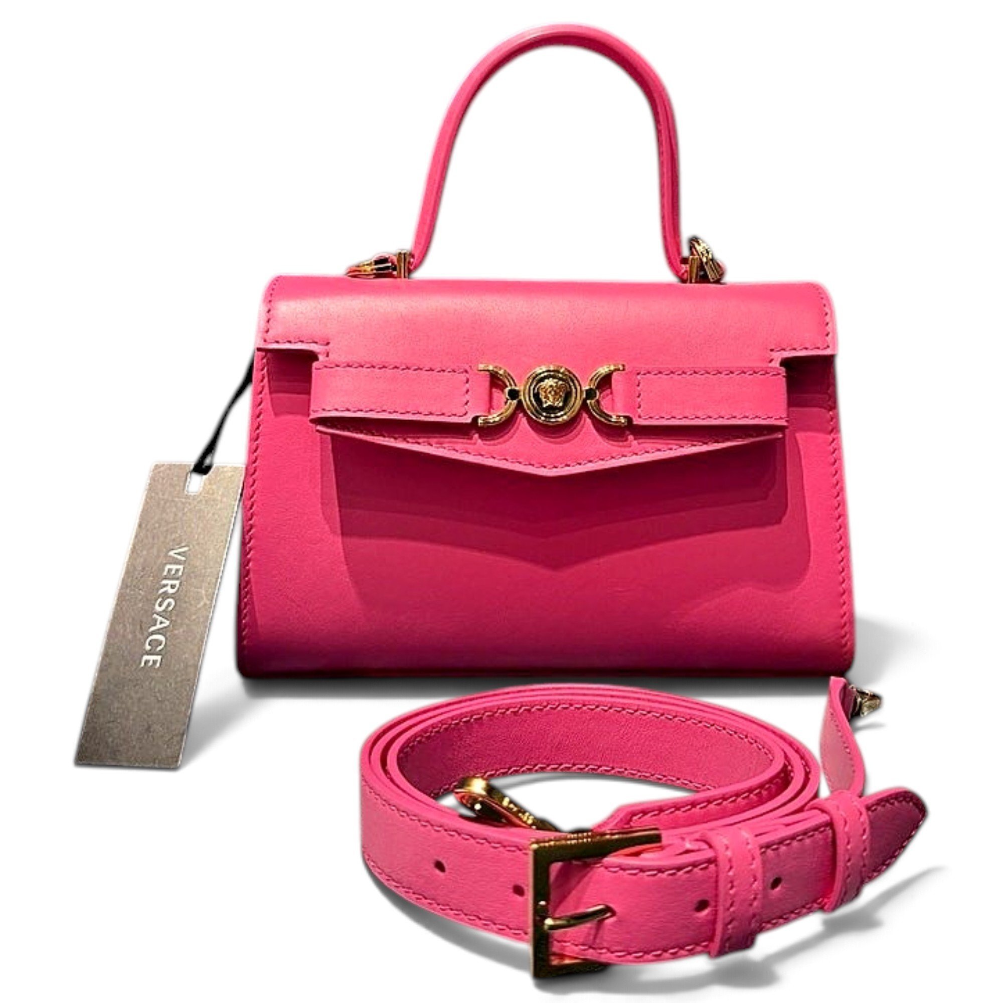 La Medusa leather crossbody bag