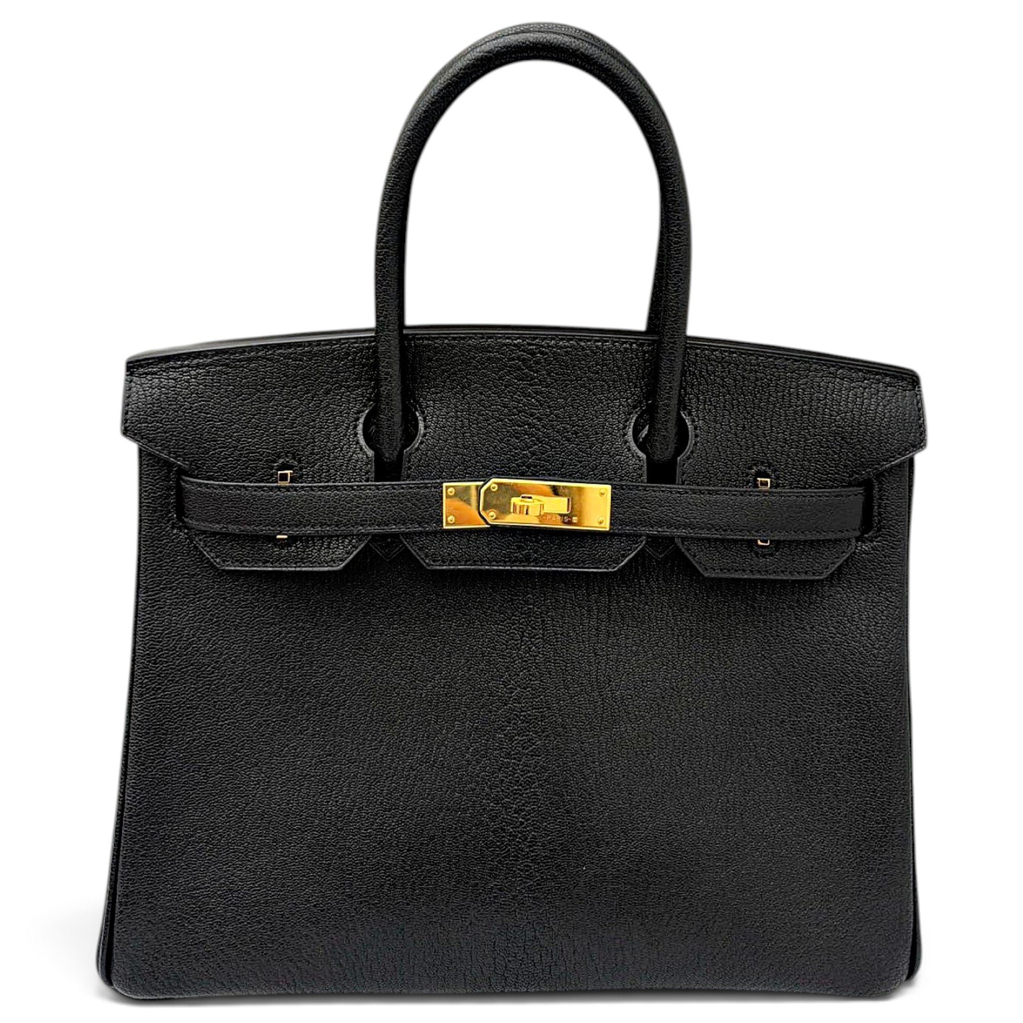 Hermes Birkin 30 Handbag Chèvre Mysore Leather