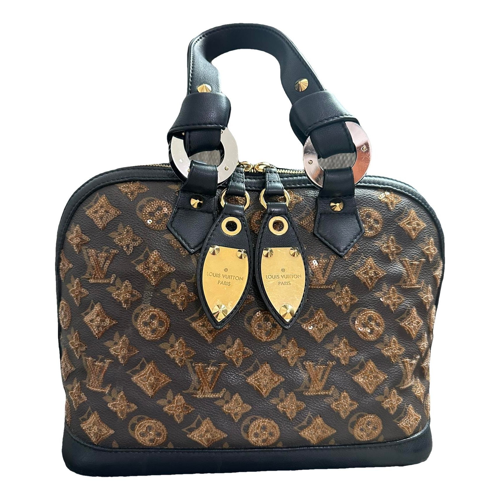 Alma leather handbag