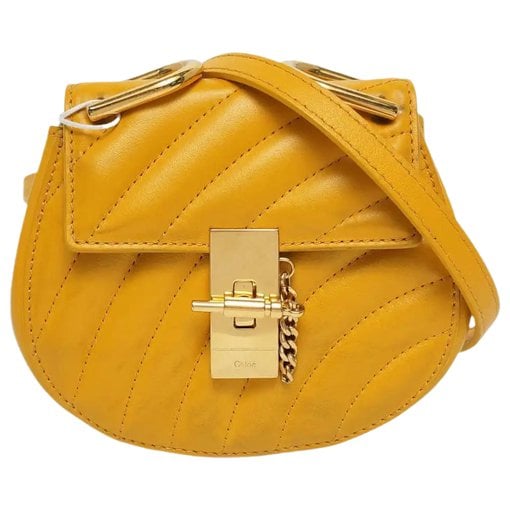 Drew leather handbag