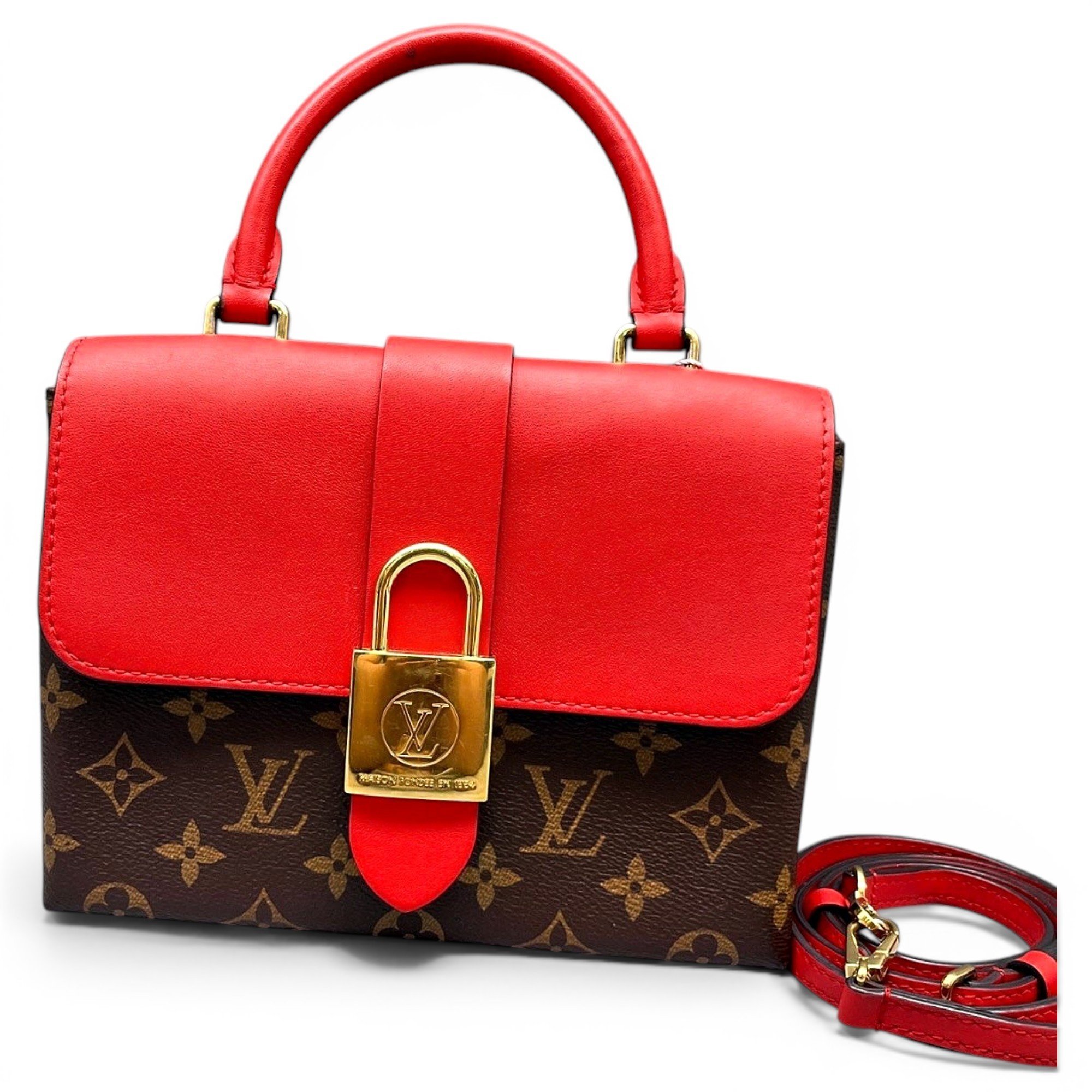 Locky BB leather handbag