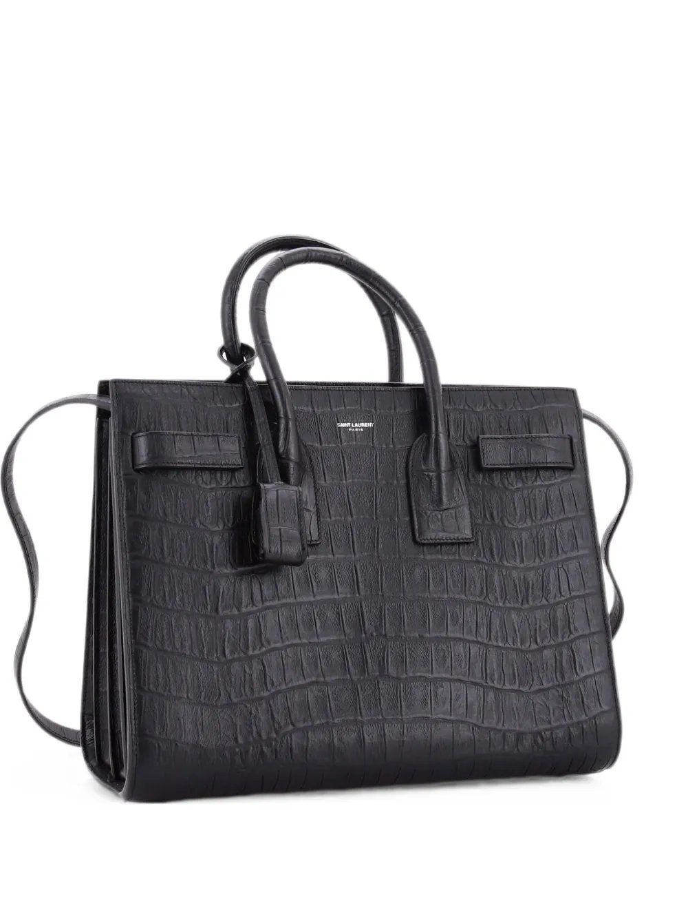 Sac de Jour NM Bag Crocodile Embossed Leather Small satchel