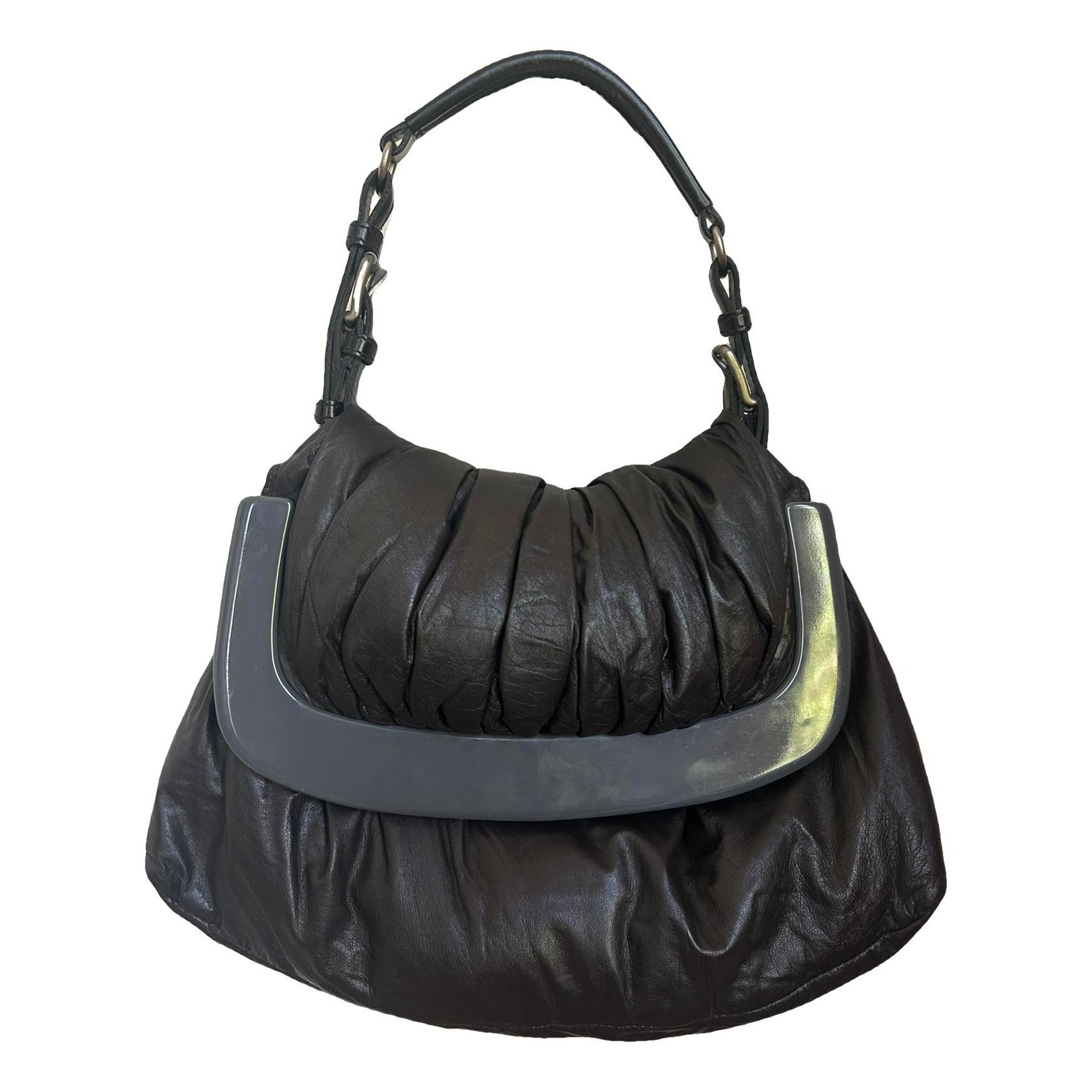 Leather handbag