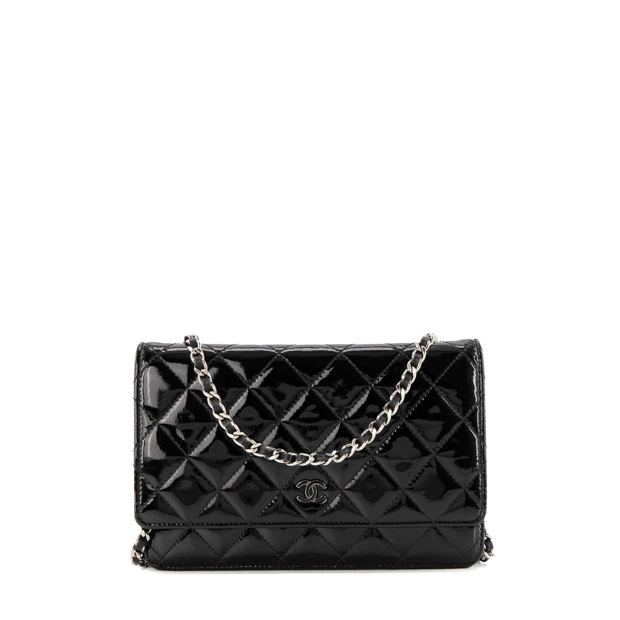 Wallet On Chain Timeless/Classique patent leather bag
