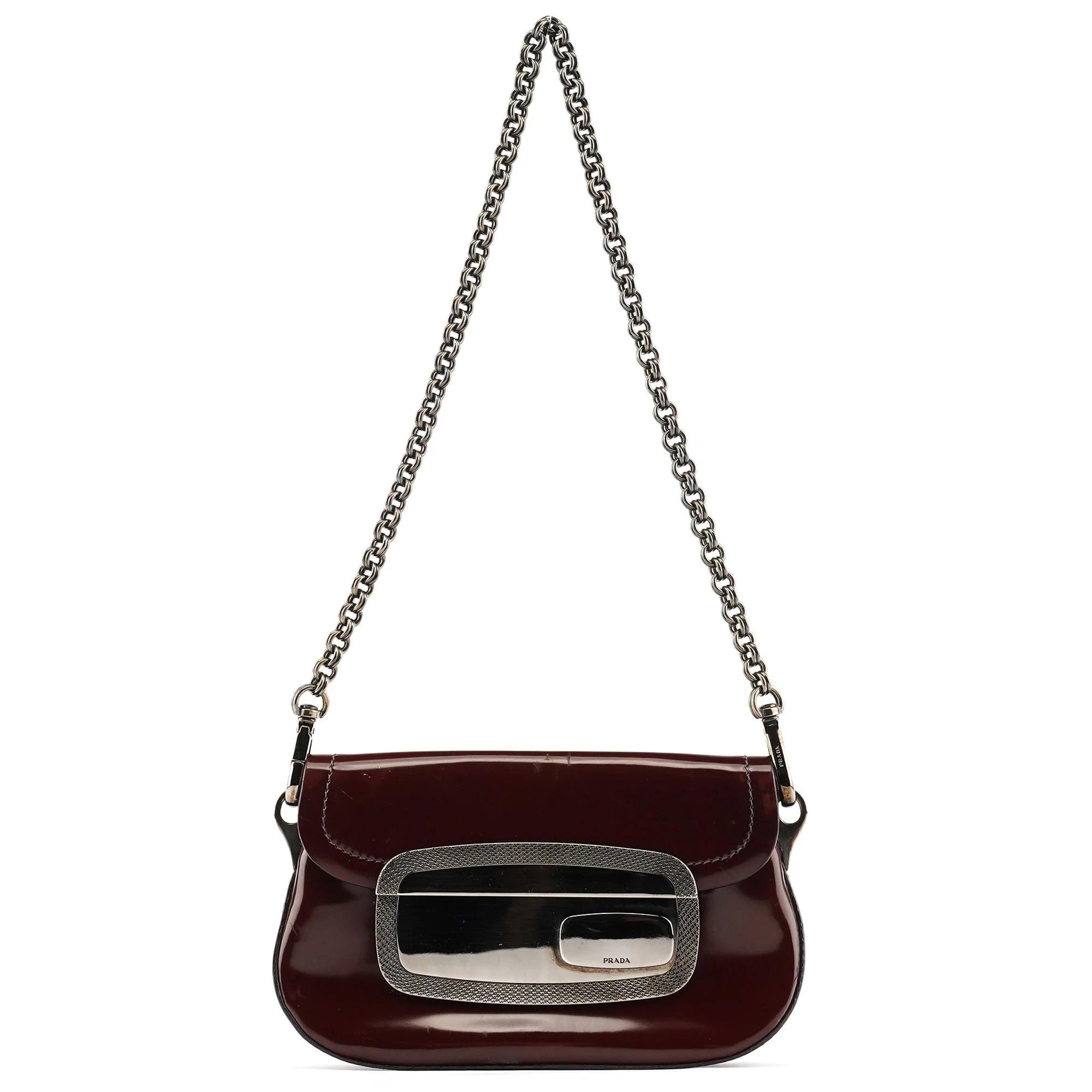 Re-Edition 1995 patent leather handbag
