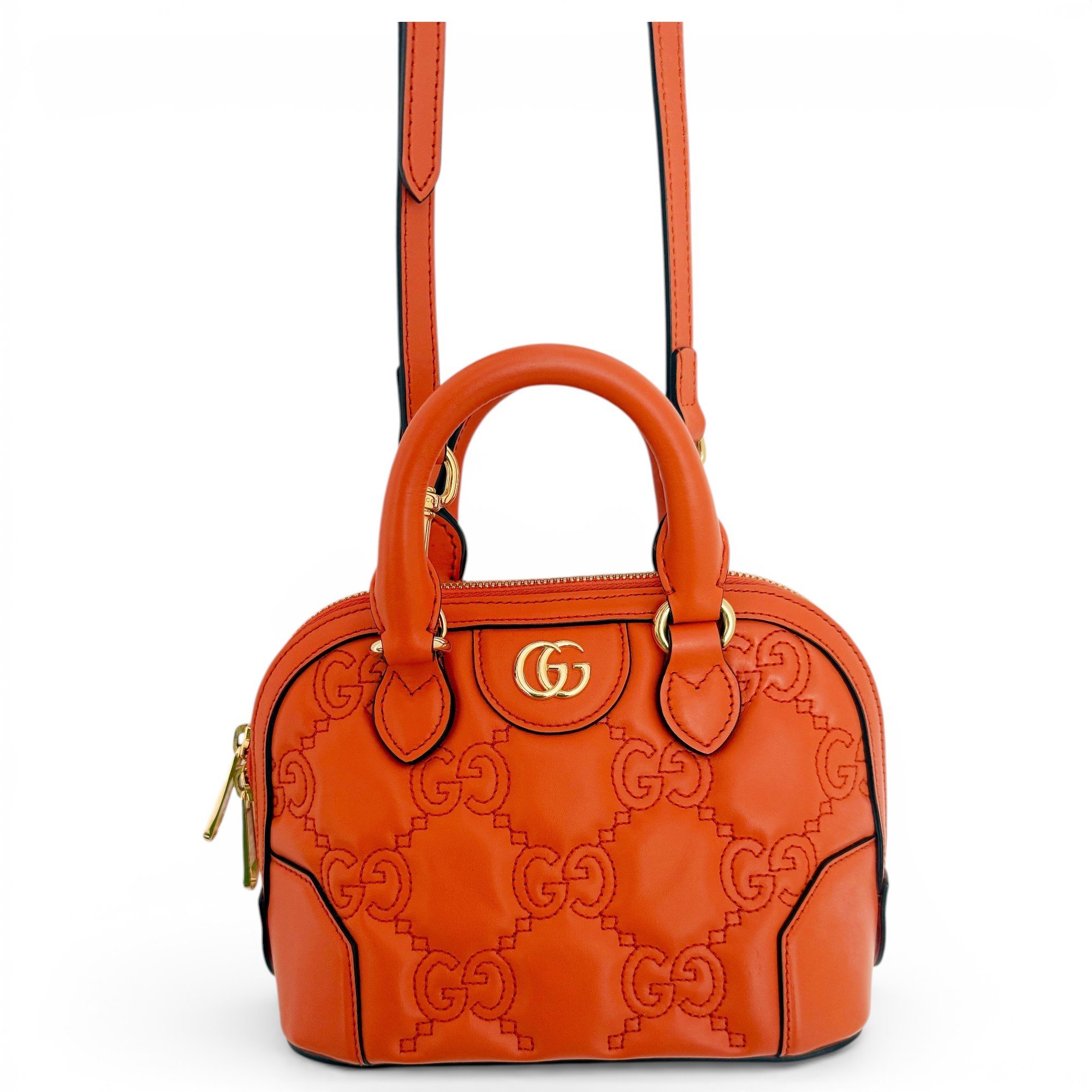 Leather crossbody bag