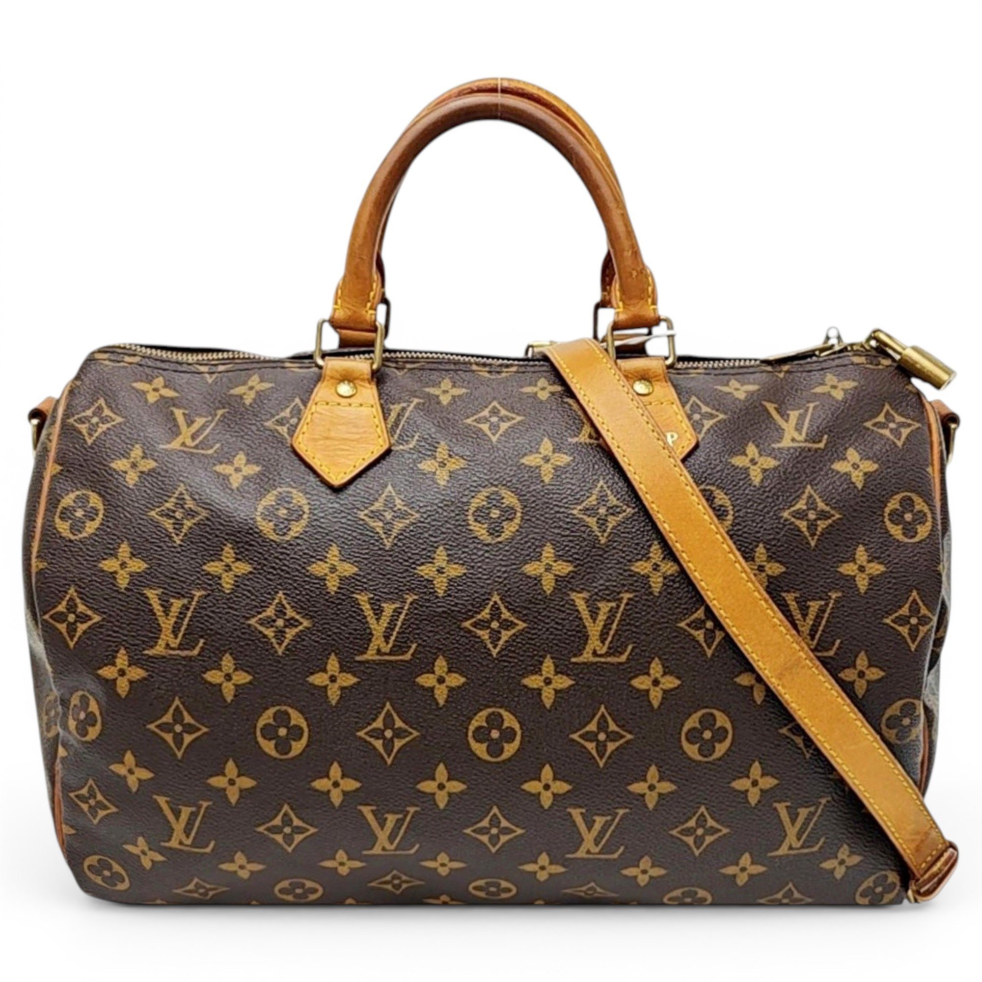 Nano Speedy / Mini HL leather handbag