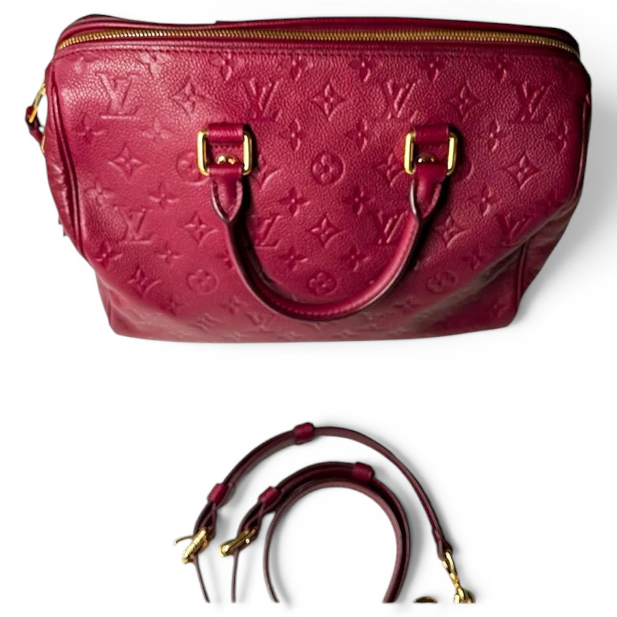 Louis Vuitton Speedy Bandoulière leather handbag