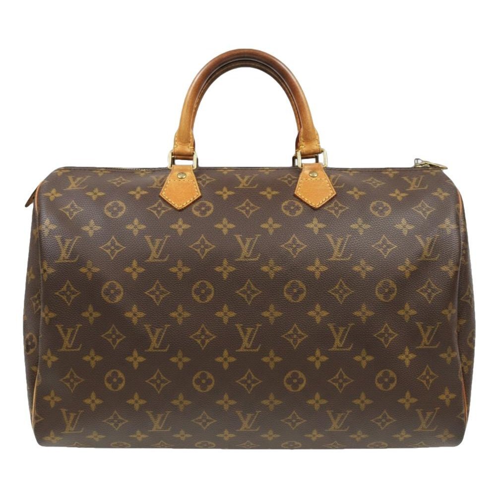 Speedy leather handbag