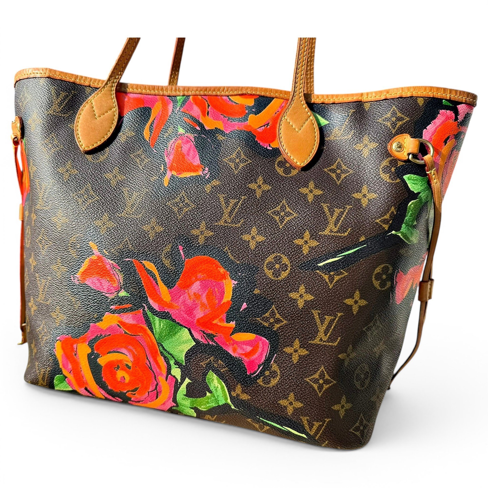 Neverfull linen tote