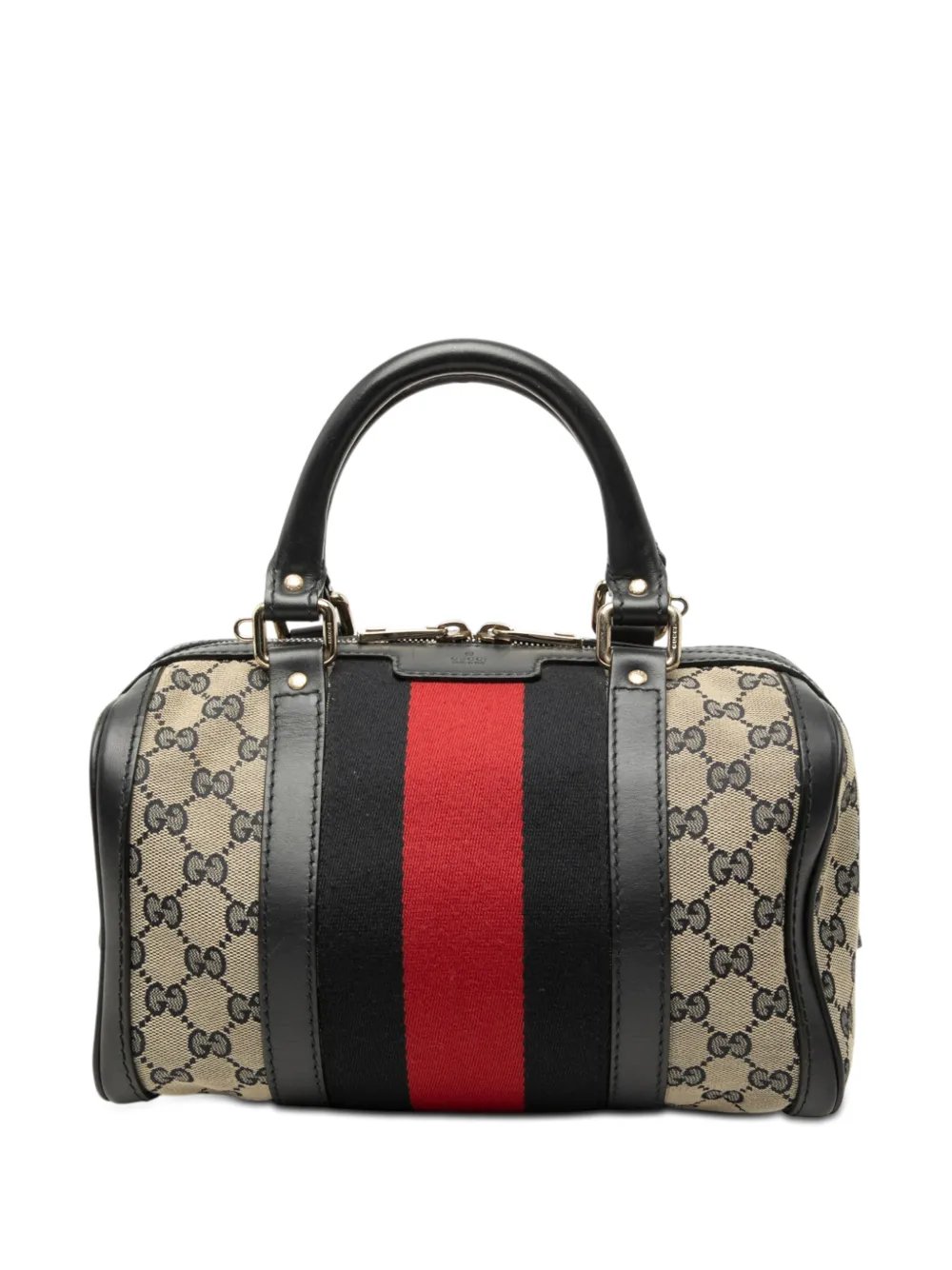 2000-2015 Small GG Canvas Web Joy Boston Bag satchel