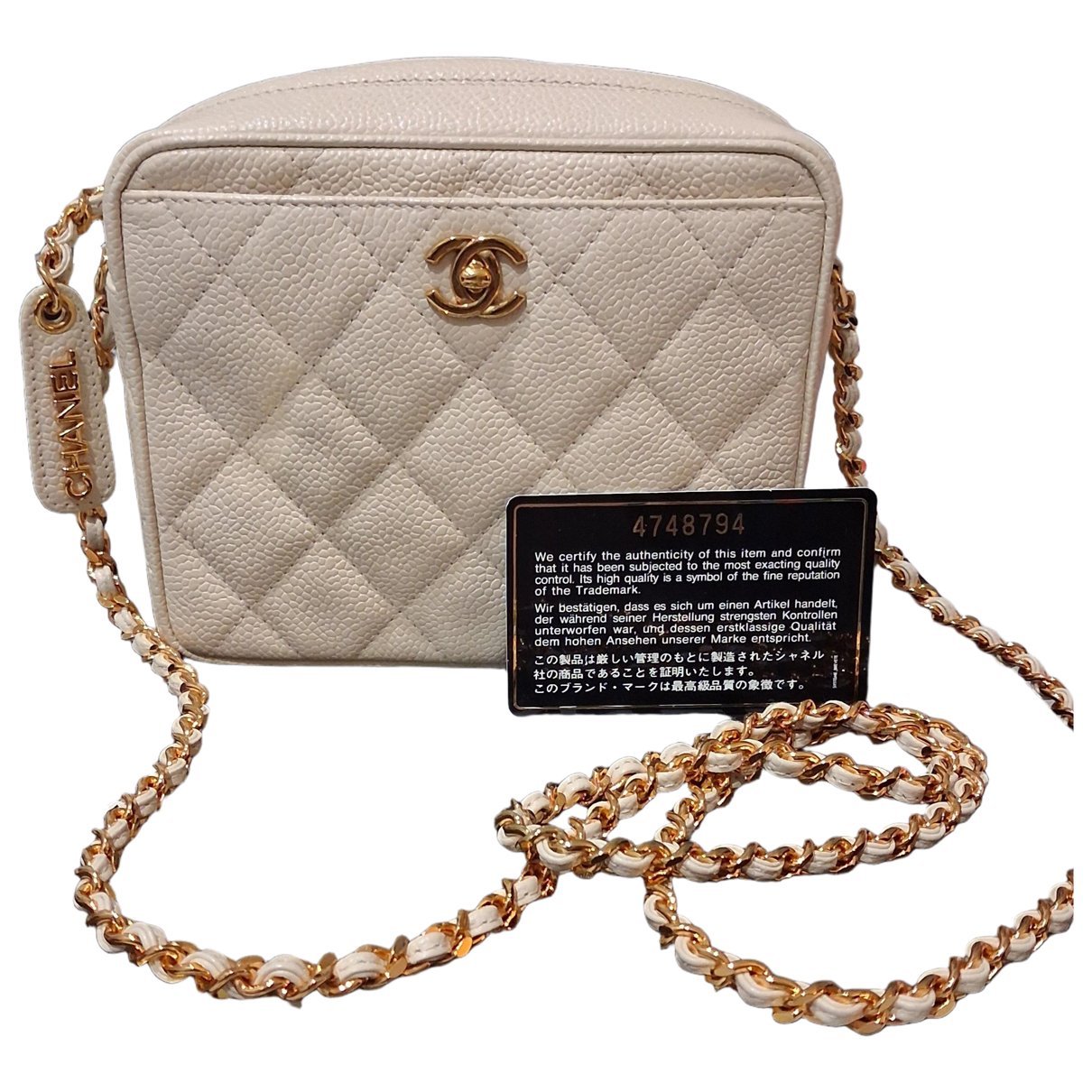 Leather crossbody bag