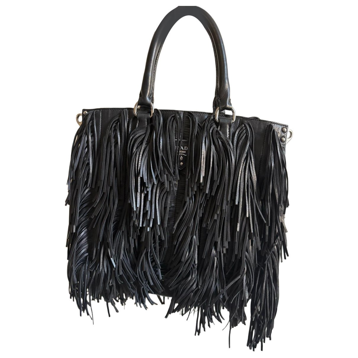 Leather tote