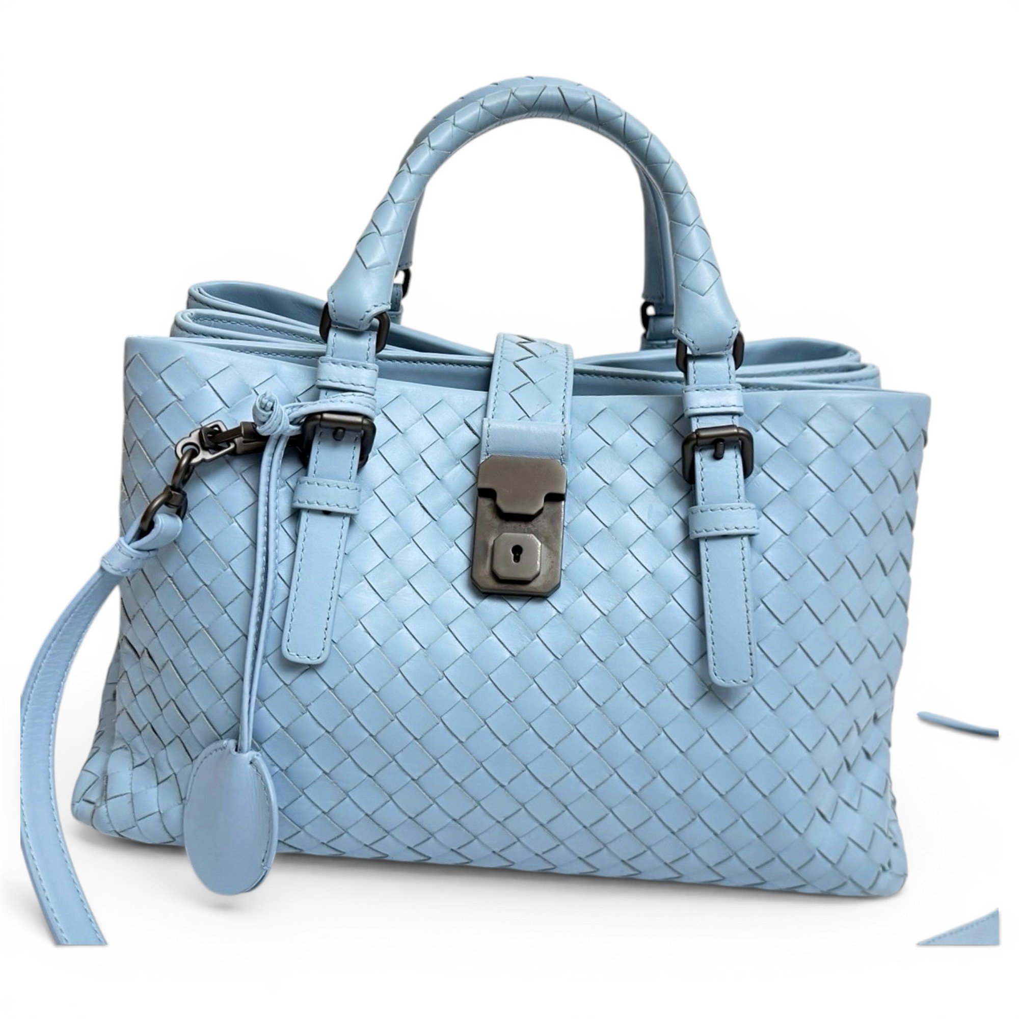 Bottega Veneta Roma leather handbag