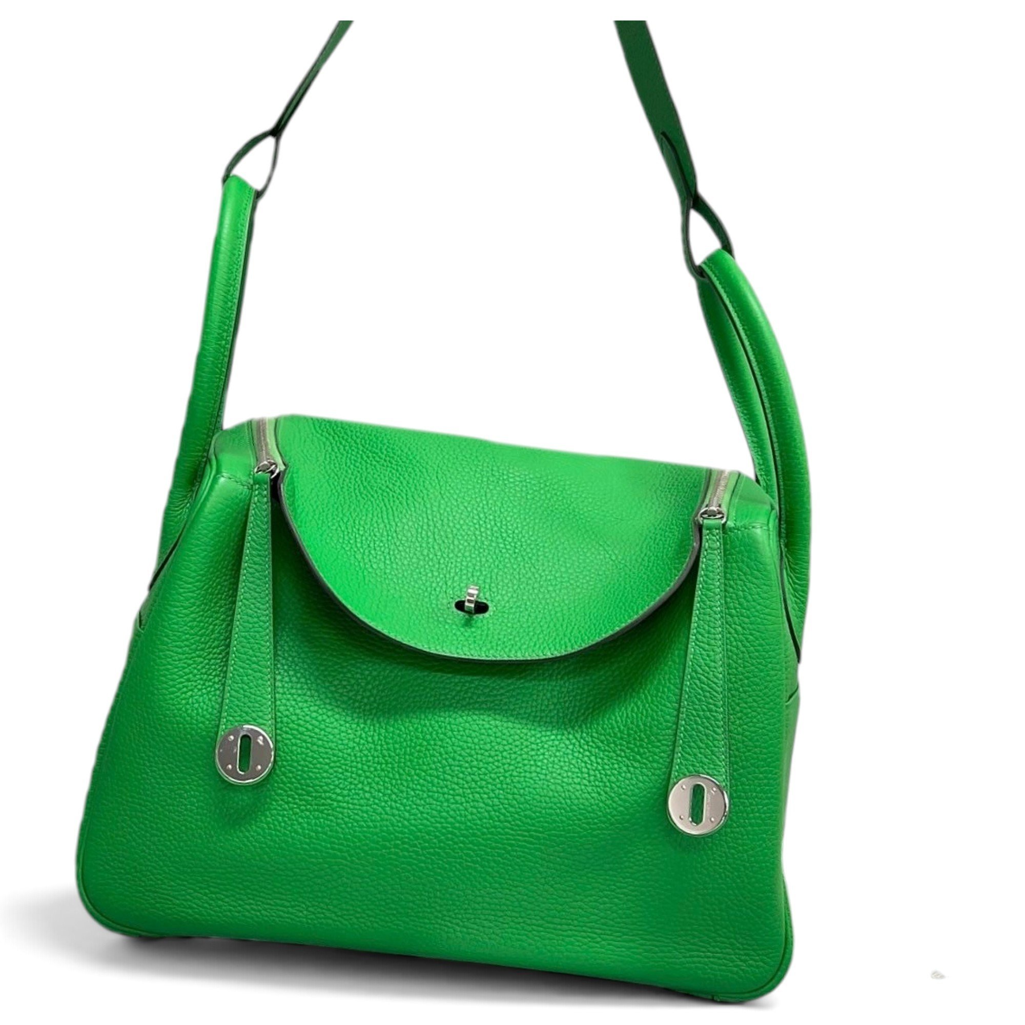 Lindy leather handbag