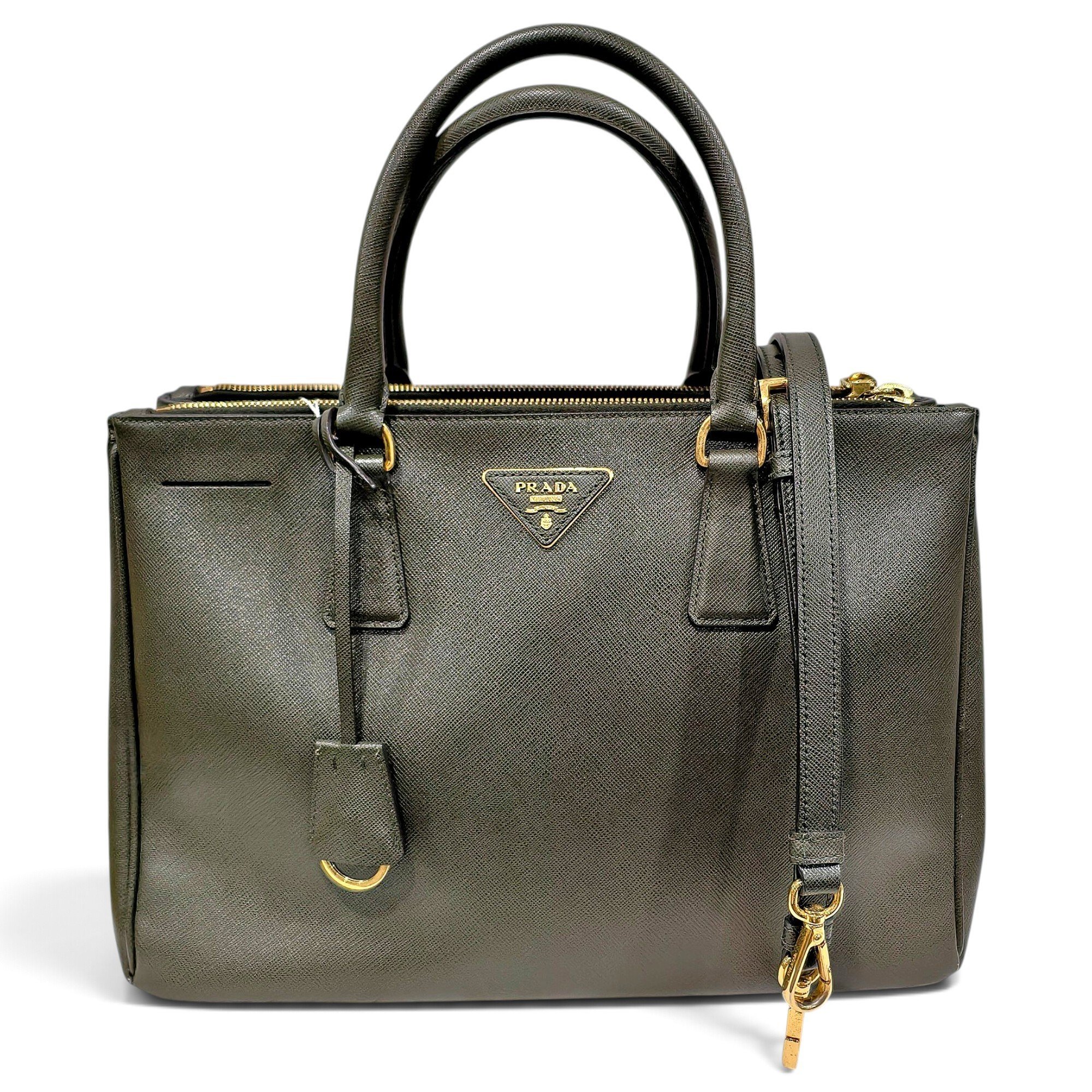 Galleria leather handbag