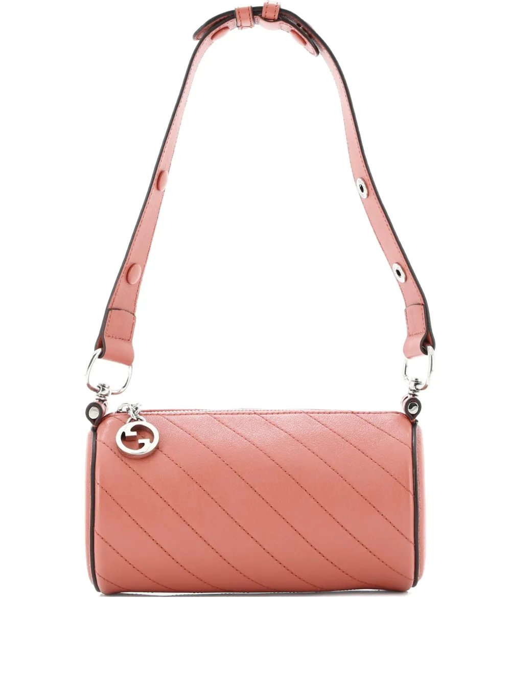 Blondie Diagonal Quilted Leather Mini shoulder bag