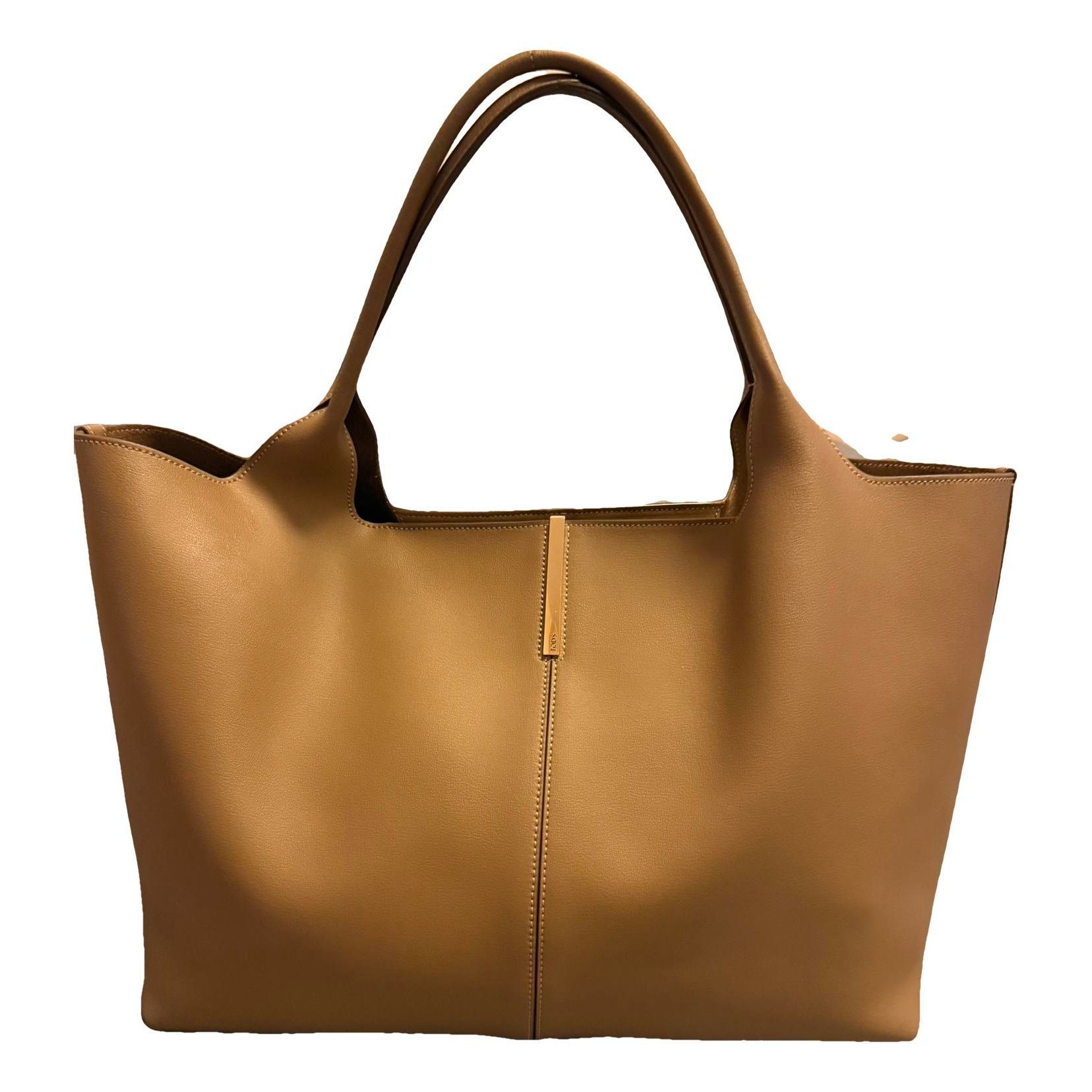 Leather tote