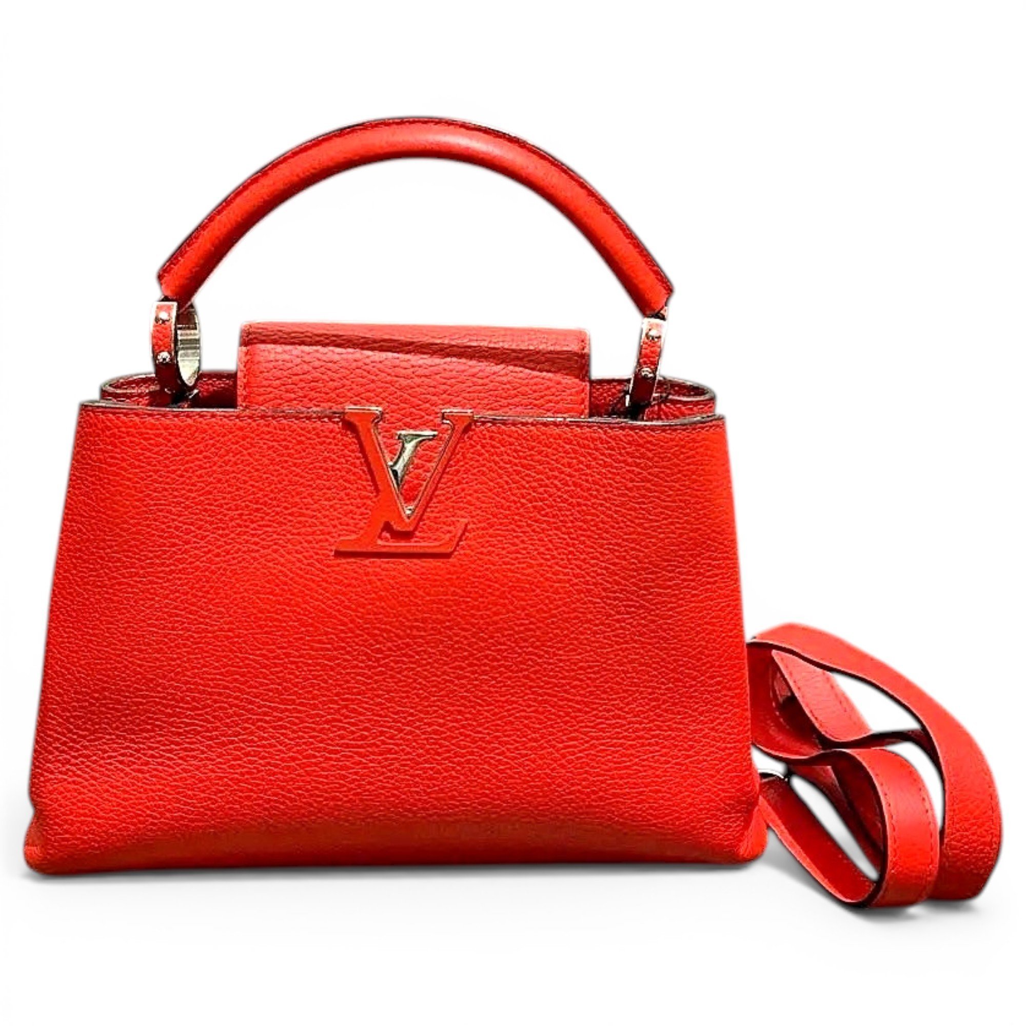 Capucines leather handbag