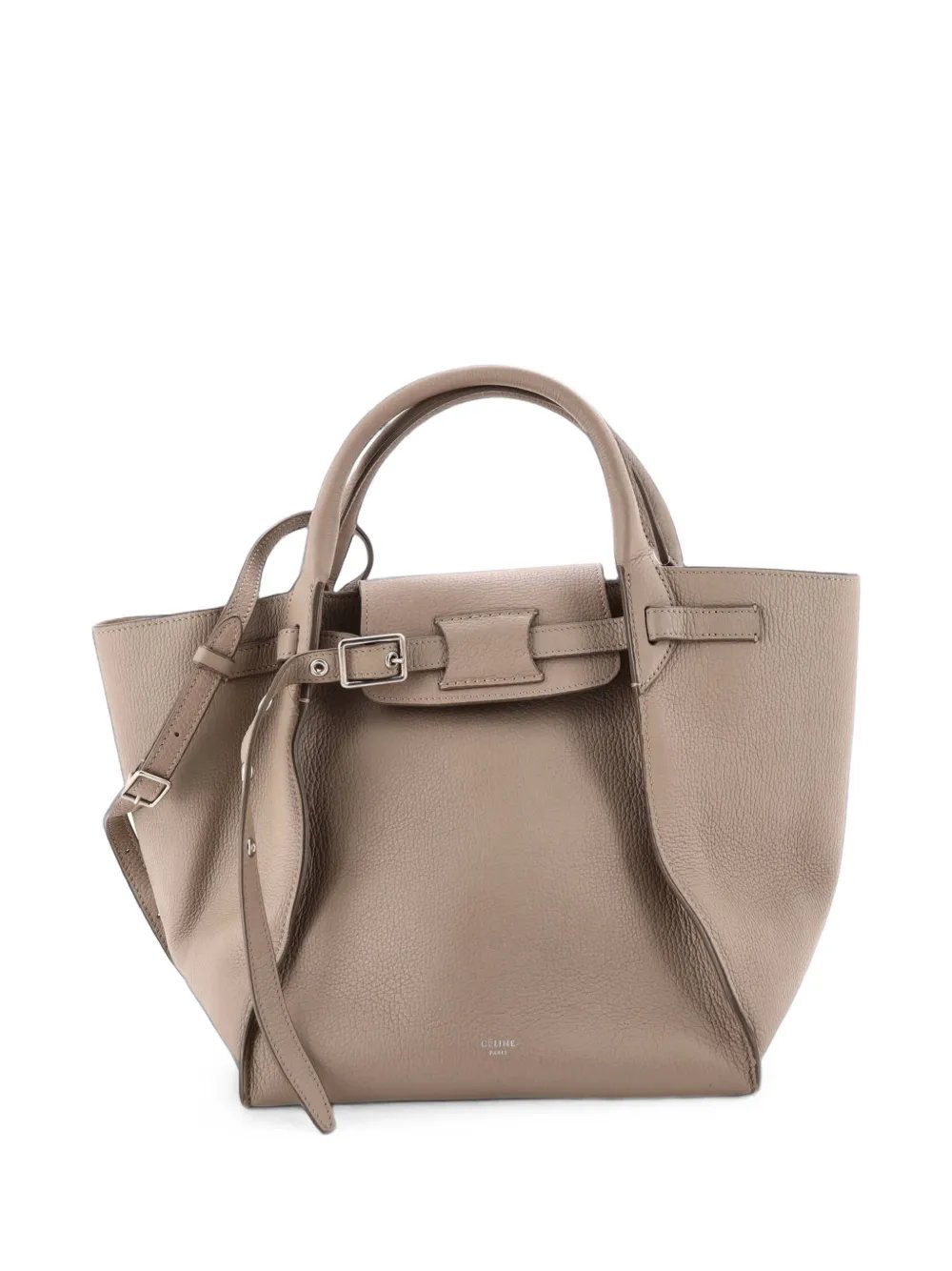 Big Bag Grained Calfskin Small satchel