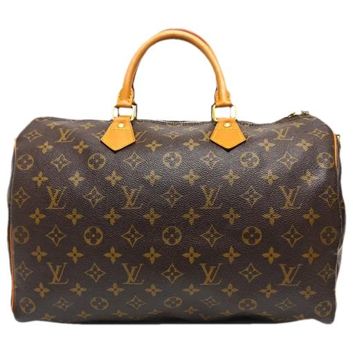 Nano Speedy / Mini HL leather handbag