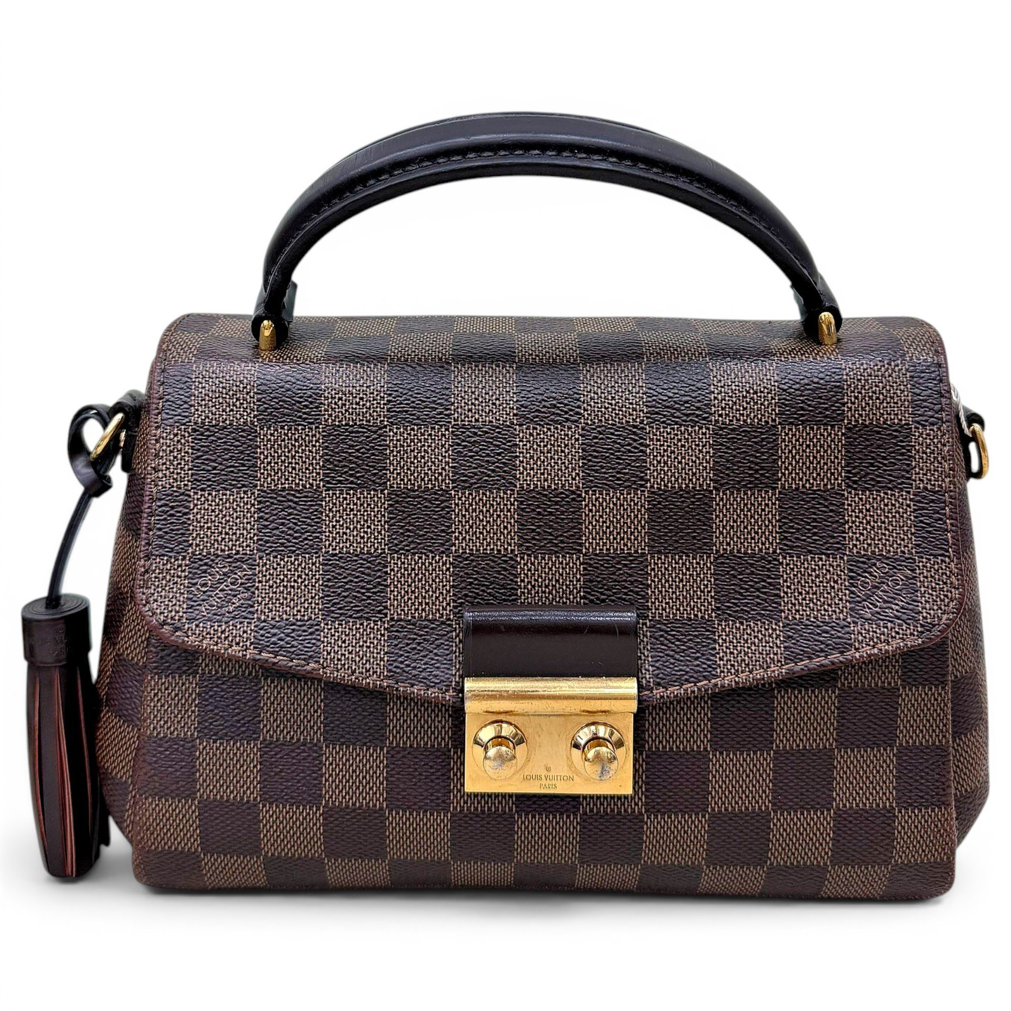Croisette leather handbag