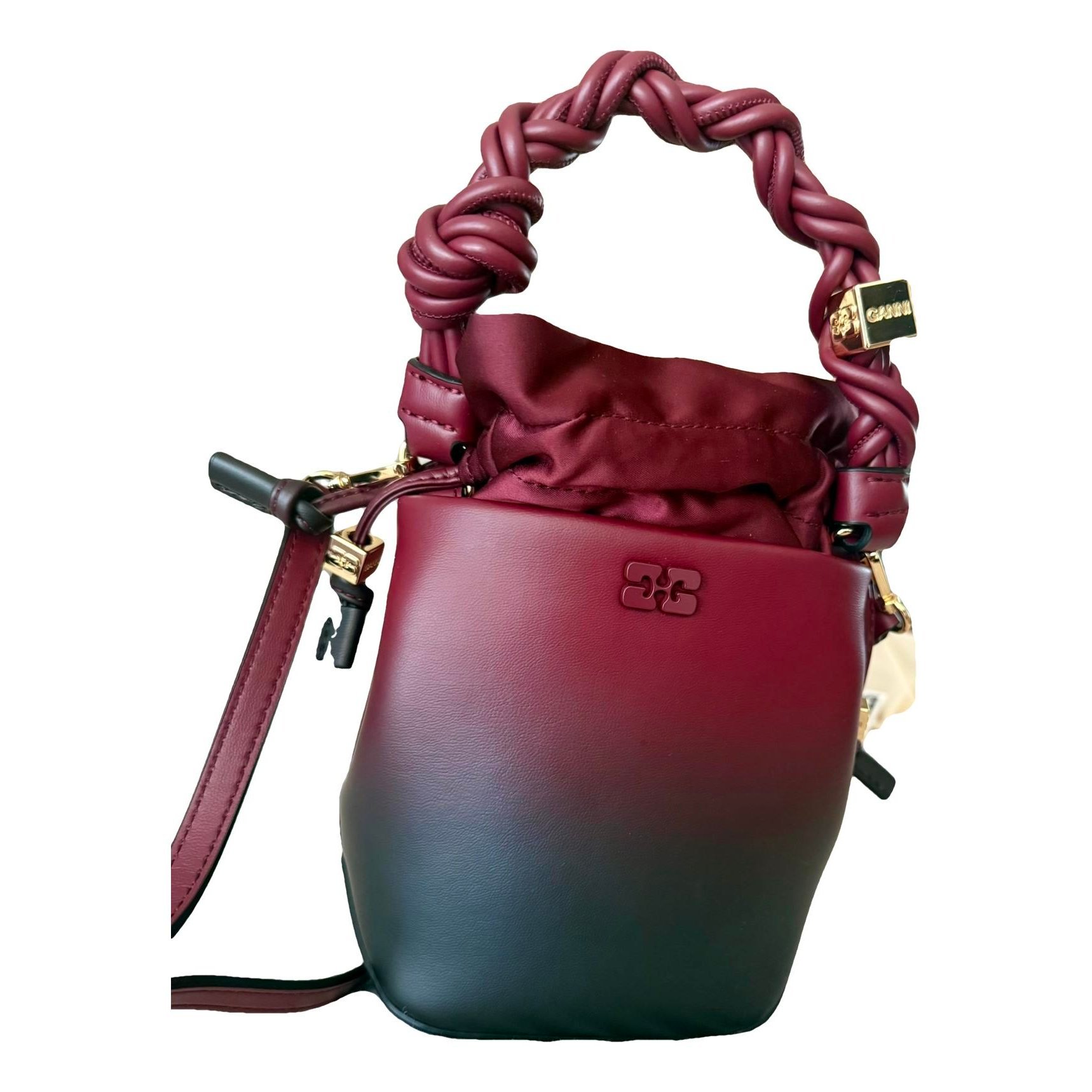 Bou Bucket leather mini bag