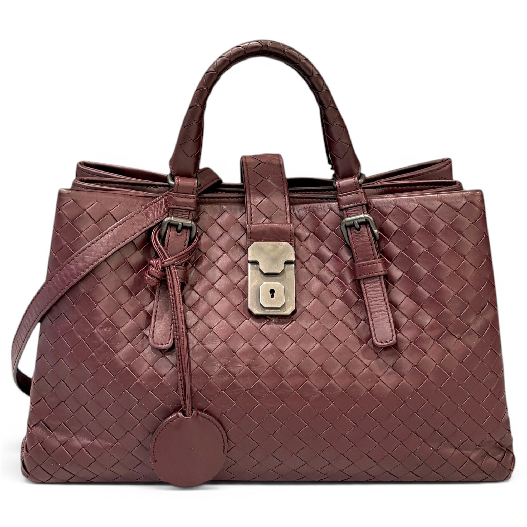 Roma pony-style calfskin tote