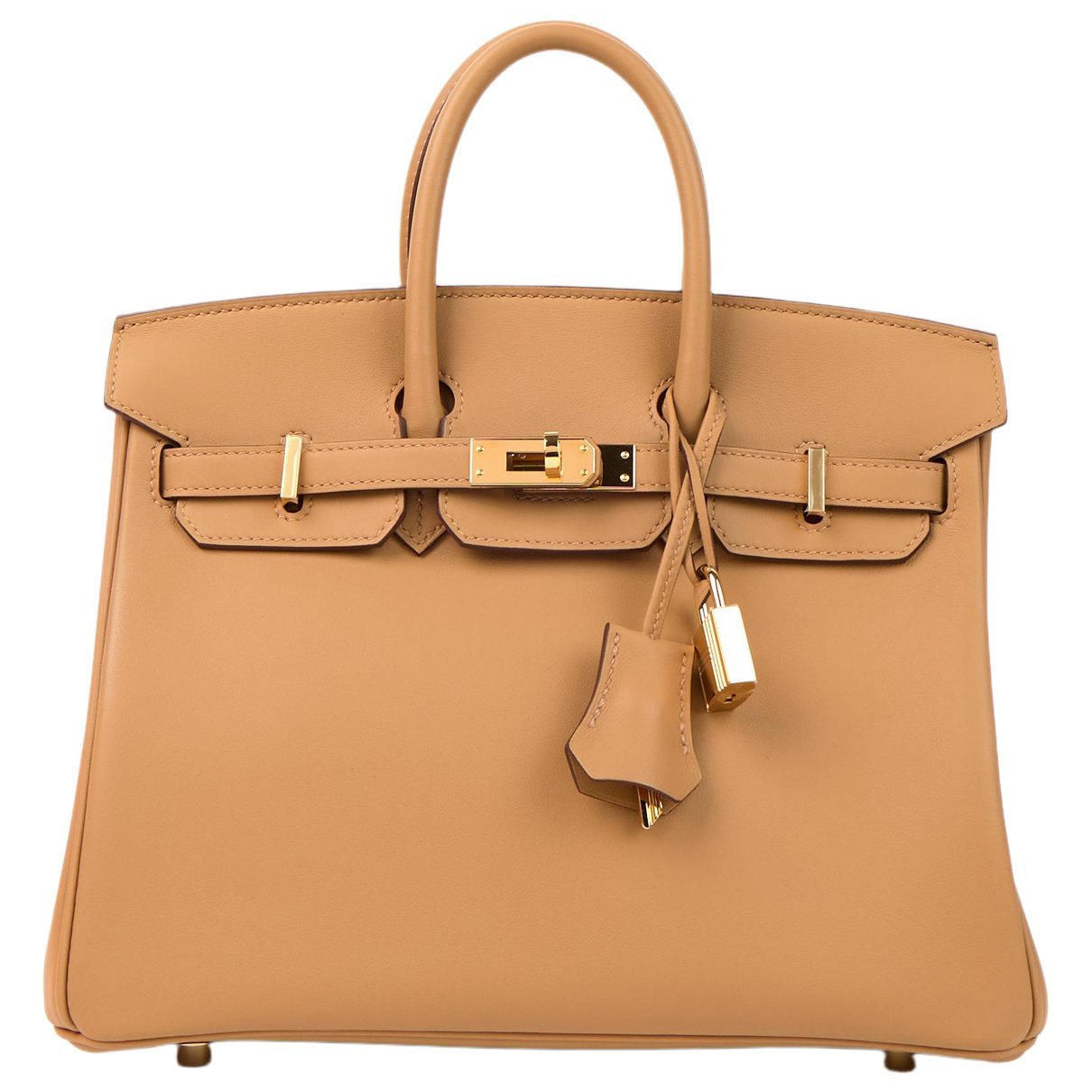 Birkin 25 leather handbag
