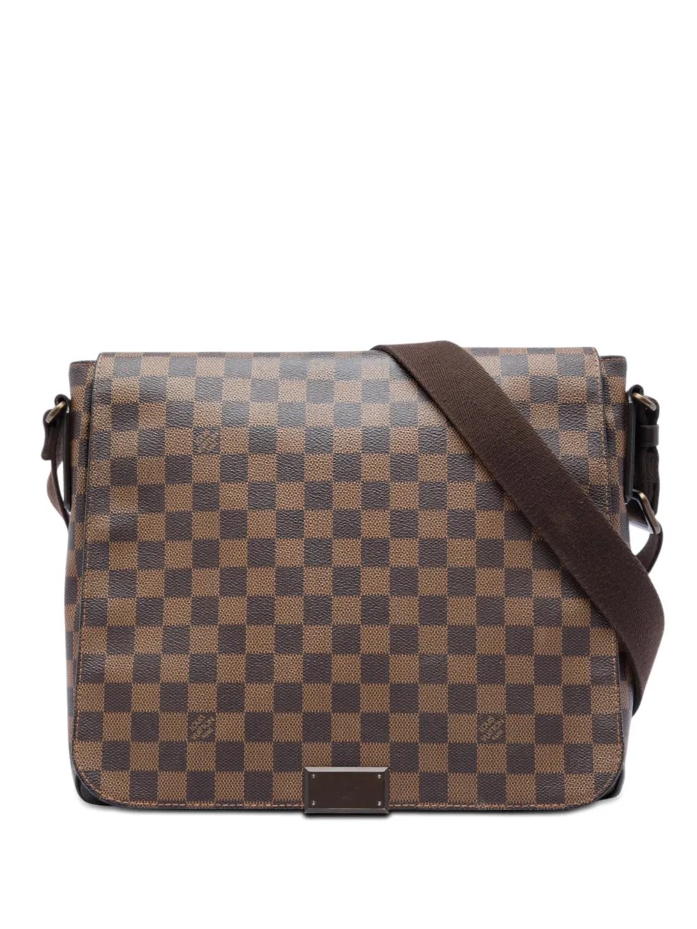 2016 Damier Ebene District MM crossbody bag