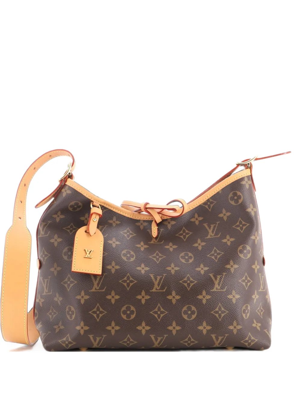 Louis Vuitton CarryAll Monogram Canvas PM hobo bag