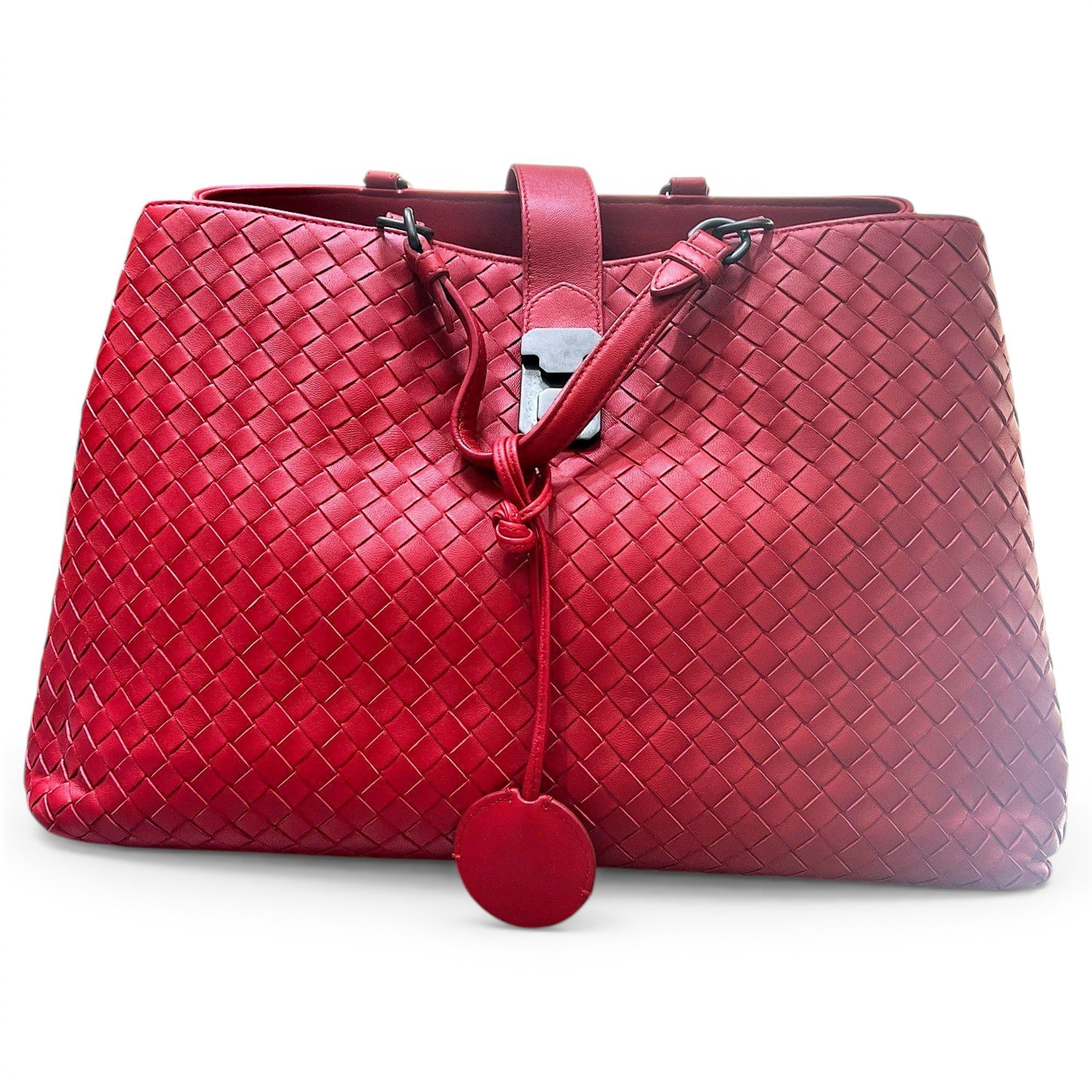 Roma leather tote