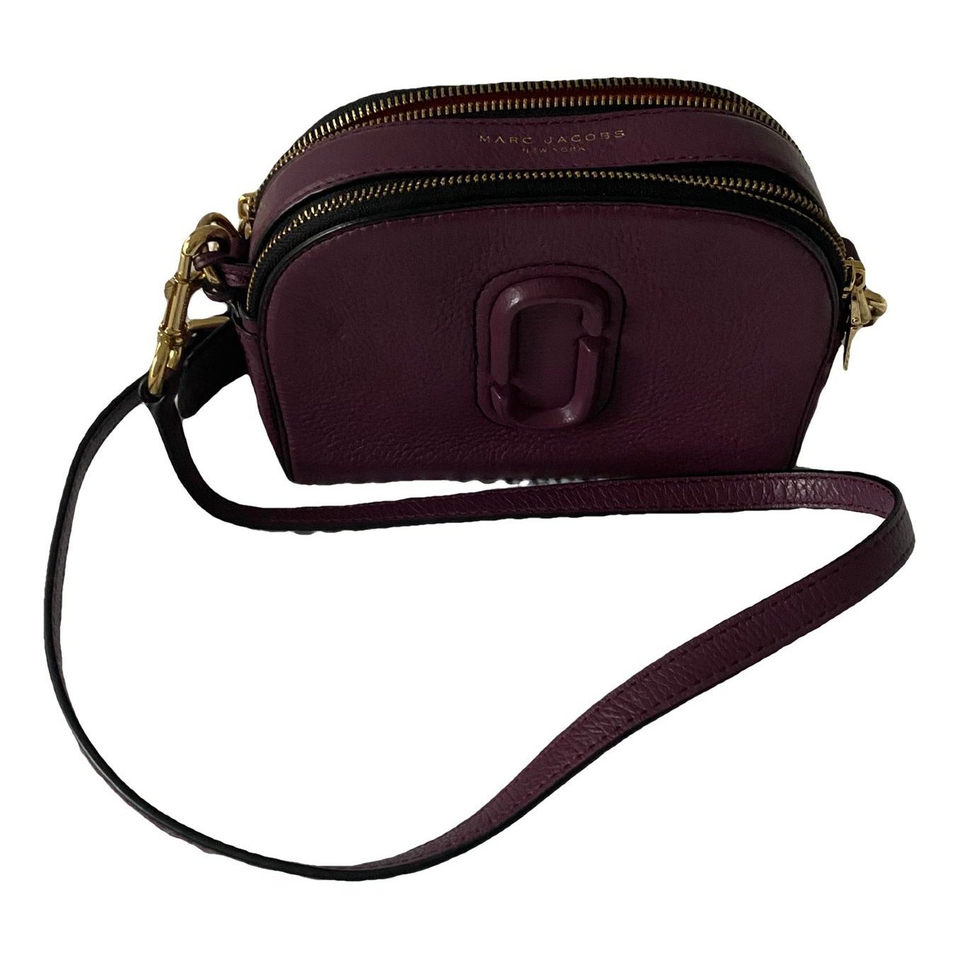 Snapshot leather crossbody bag