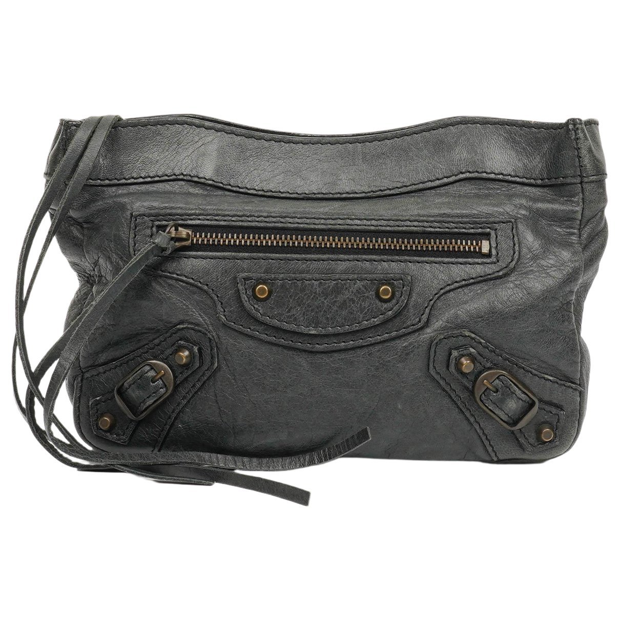 Leather vanity case