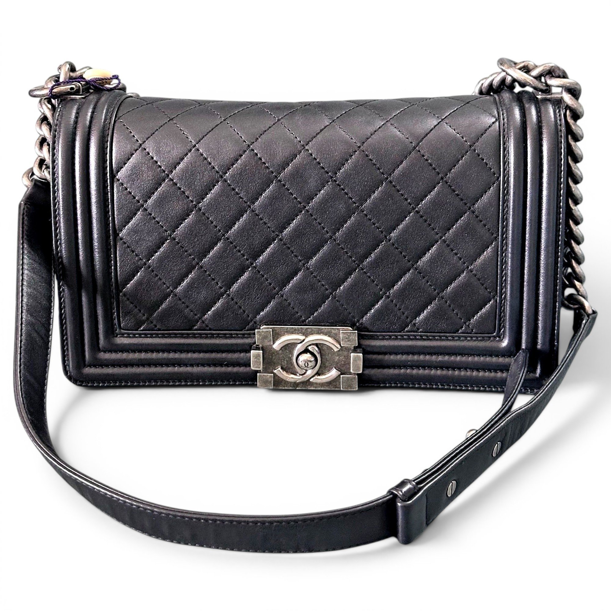 Boy leather handbag