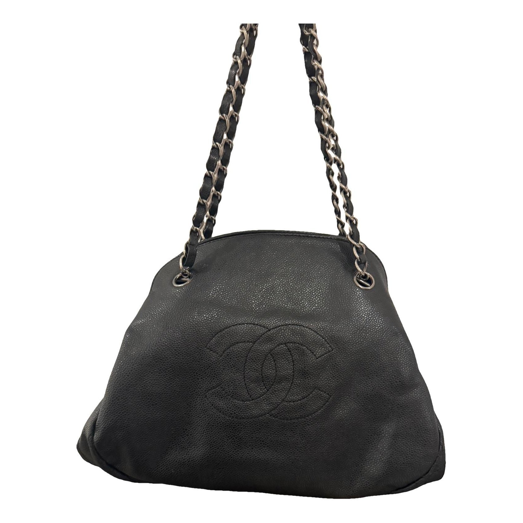 Mademoiselle leather handbag