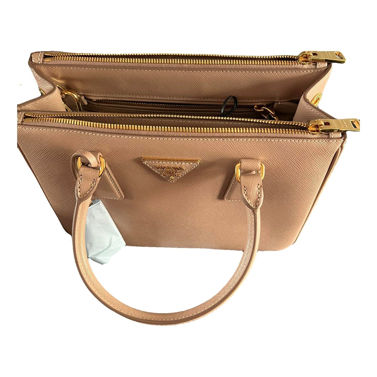 Galleria leather handbag