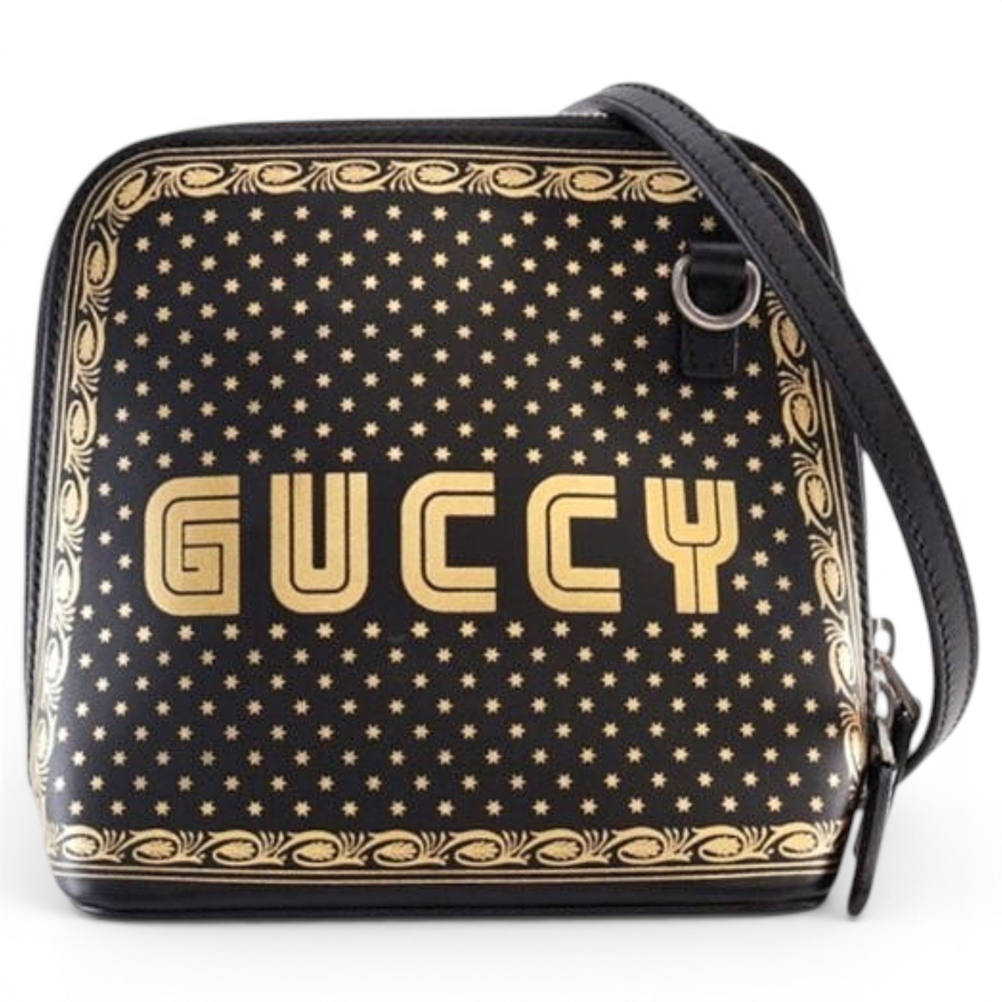 Leather crossbody bag
