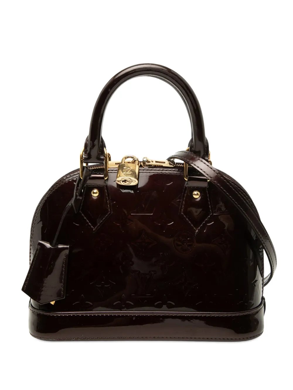 1990-2020 Monogram Vernis Alma BB satchel